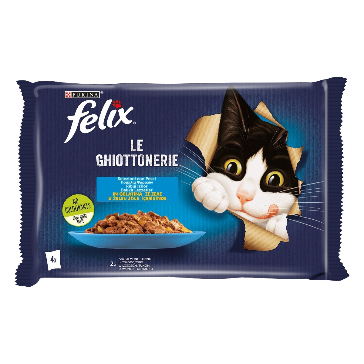 FELIX® Ghiottonerie Selezioni con pesci - (Salmone/Tonno)