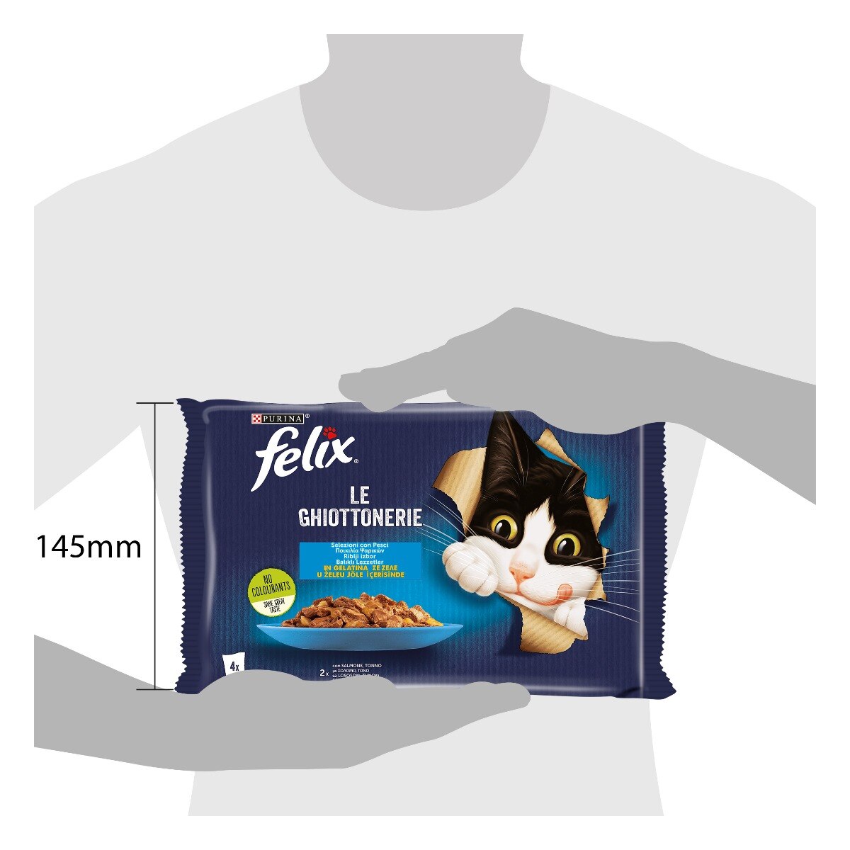 FELIX® Ghiottonerie Selezioni con pesci - (Salmone/Tonno)