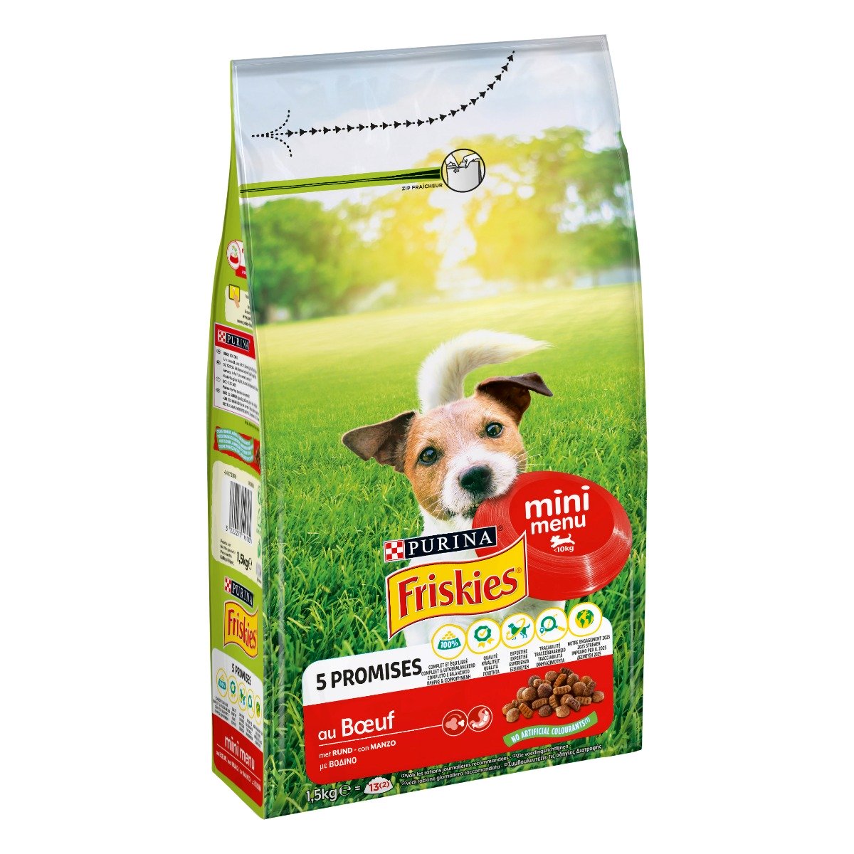 Purina Friskies Active Crocchette Manzo Per Cani Adulti - 9kg, Energia E Vitalità - Foto 2
