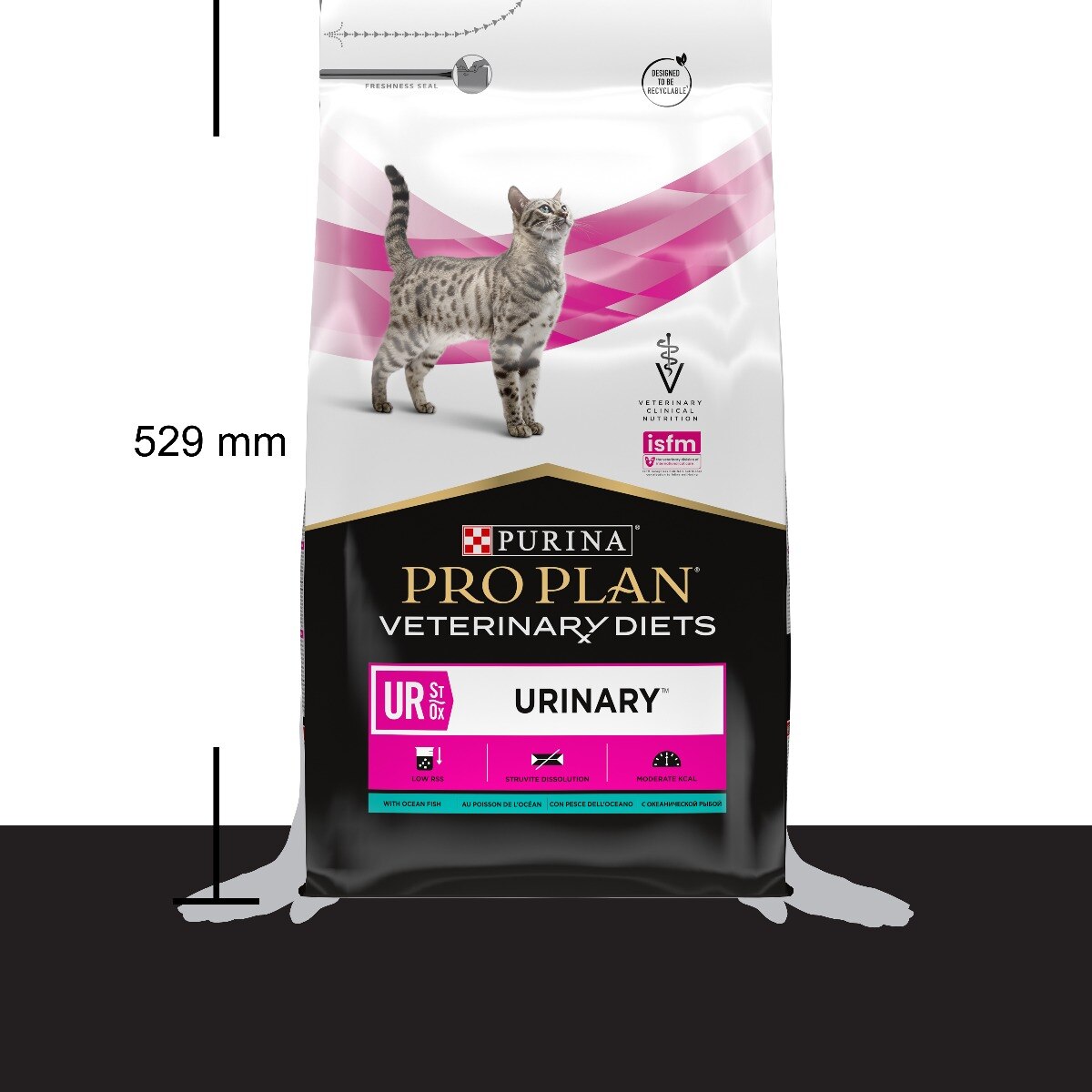 PURINA PRO PLAN® VETERINARY DIETS secco gatto UR Urinary St/Ox con Pesce dell'oceano