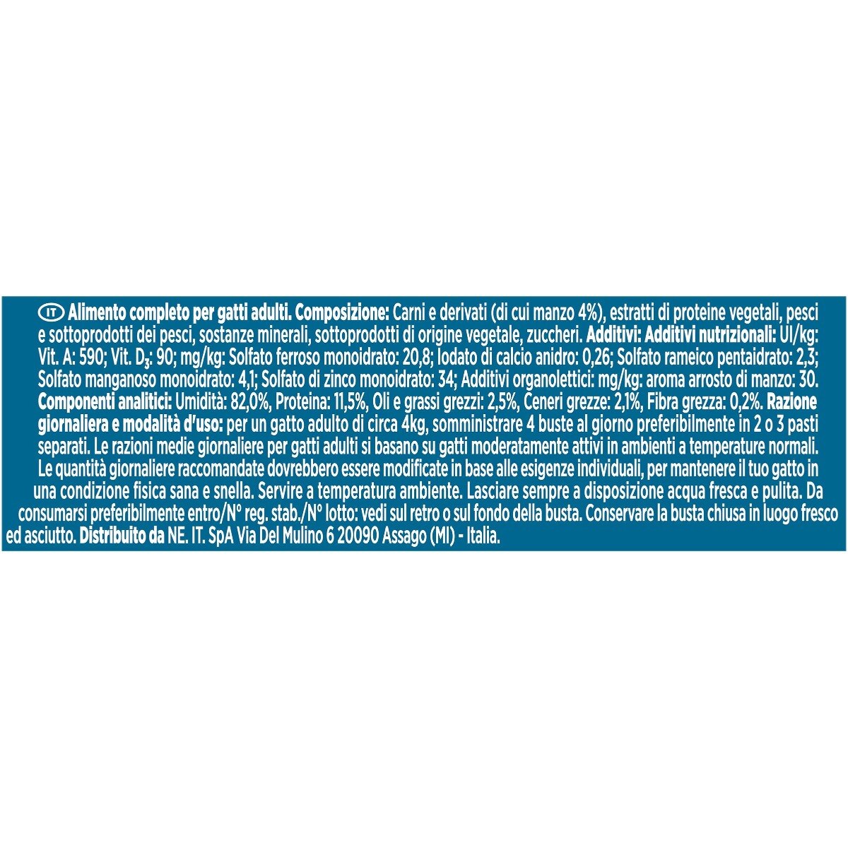 GOURMET® Perle Trionfo di Salsa Gatto con Manzo