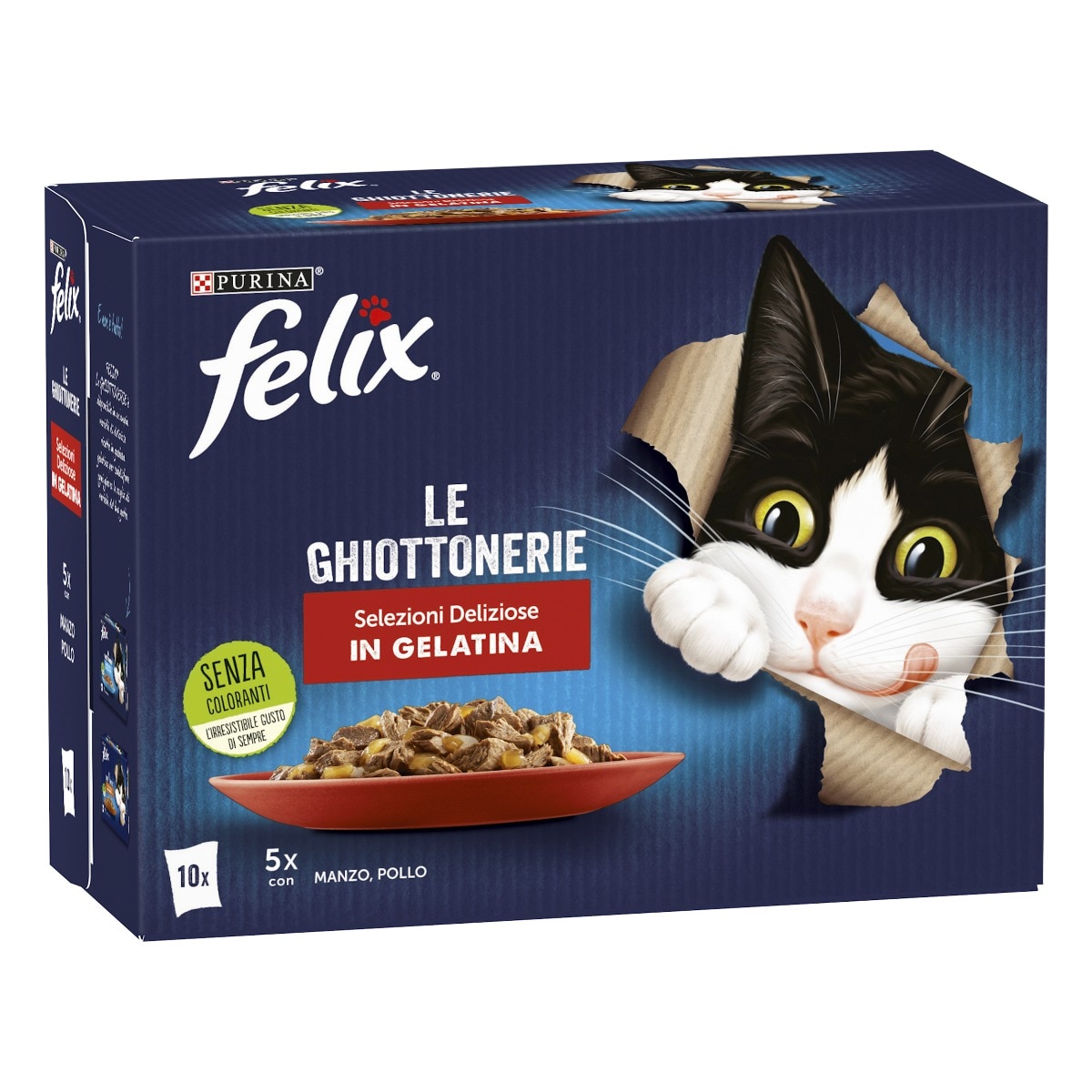 FELIX® Ghiottonerie Selezioni Deliziose - (Manzo/Pollo)