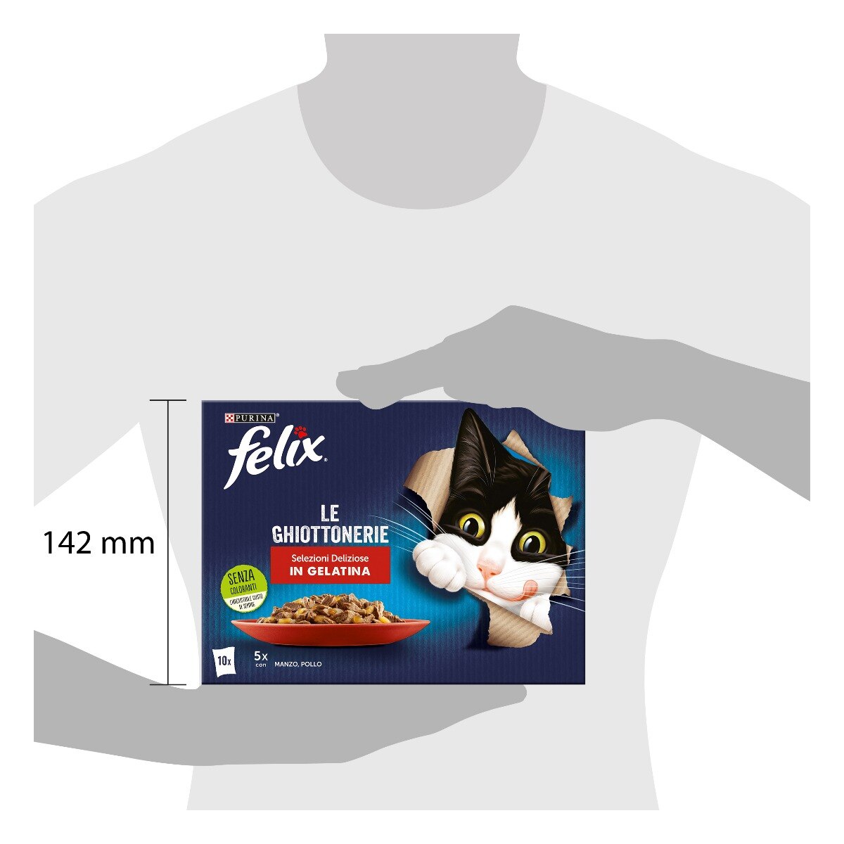 FELIX® Ghiottonerie Selezioni Deliziose - (Manzo/Pollo)
