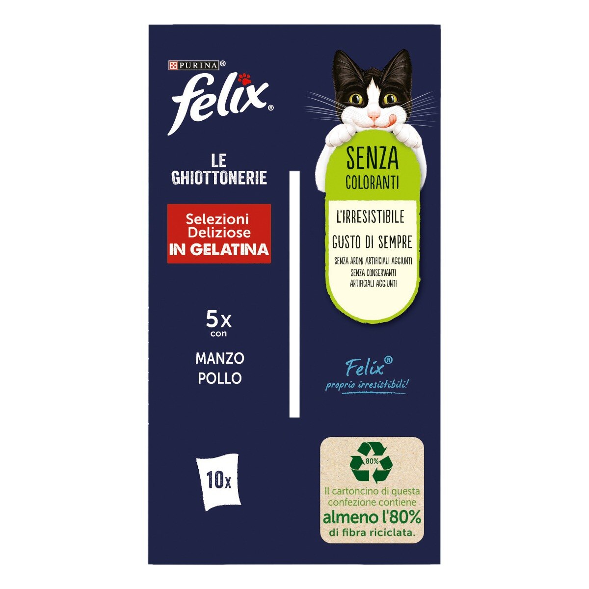 FELIX® Ghiottonerie Selezioni Deliziose - (Manzo/Pollo)