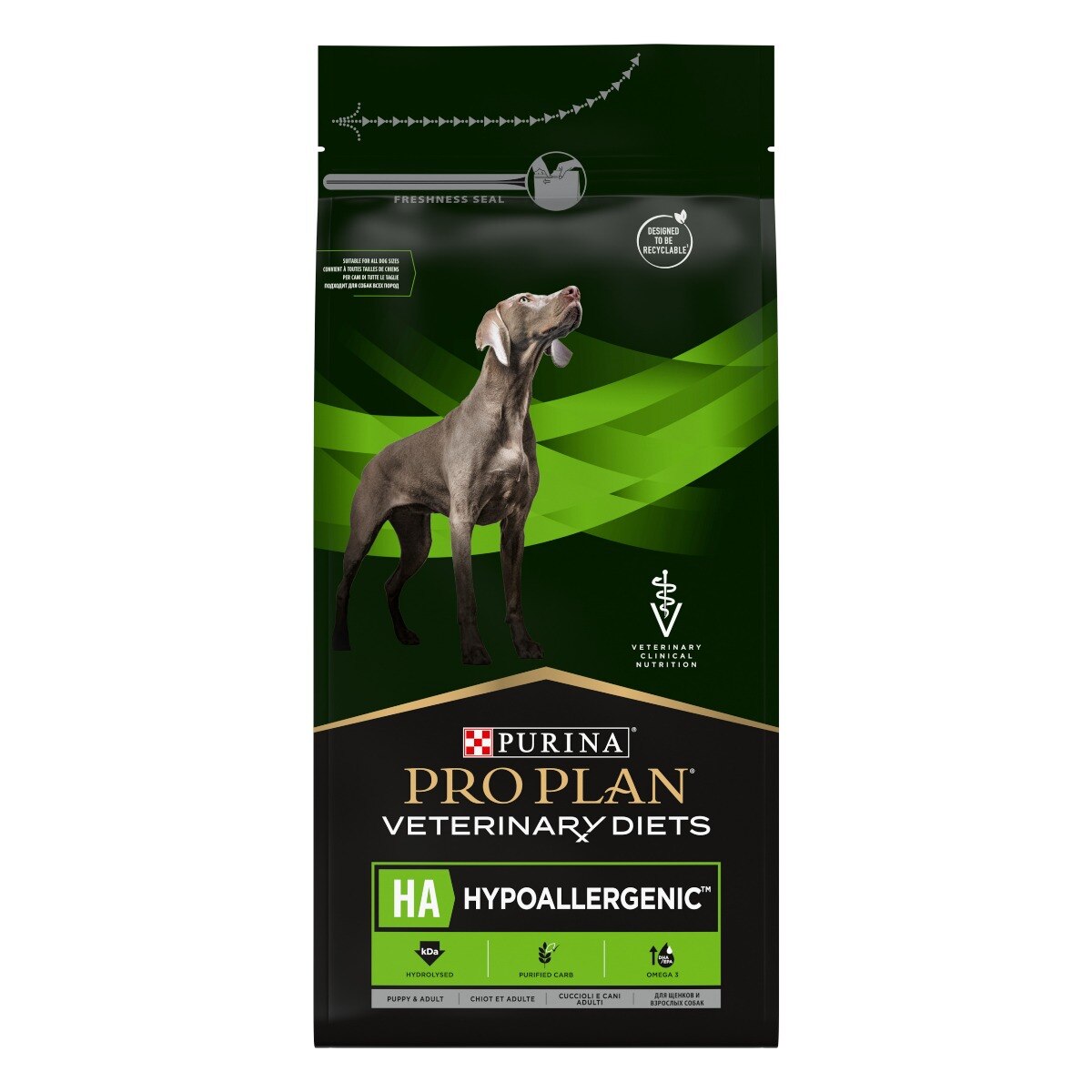 PURINA PRO PLAN® VETERINARY DIETS secco cane HA Hypoallergenic