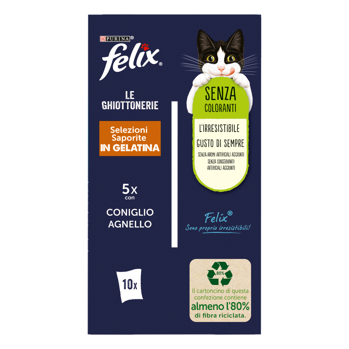FELIX® Ghiottonerie Selezioni Saporite - (Coniglio/Agnello)