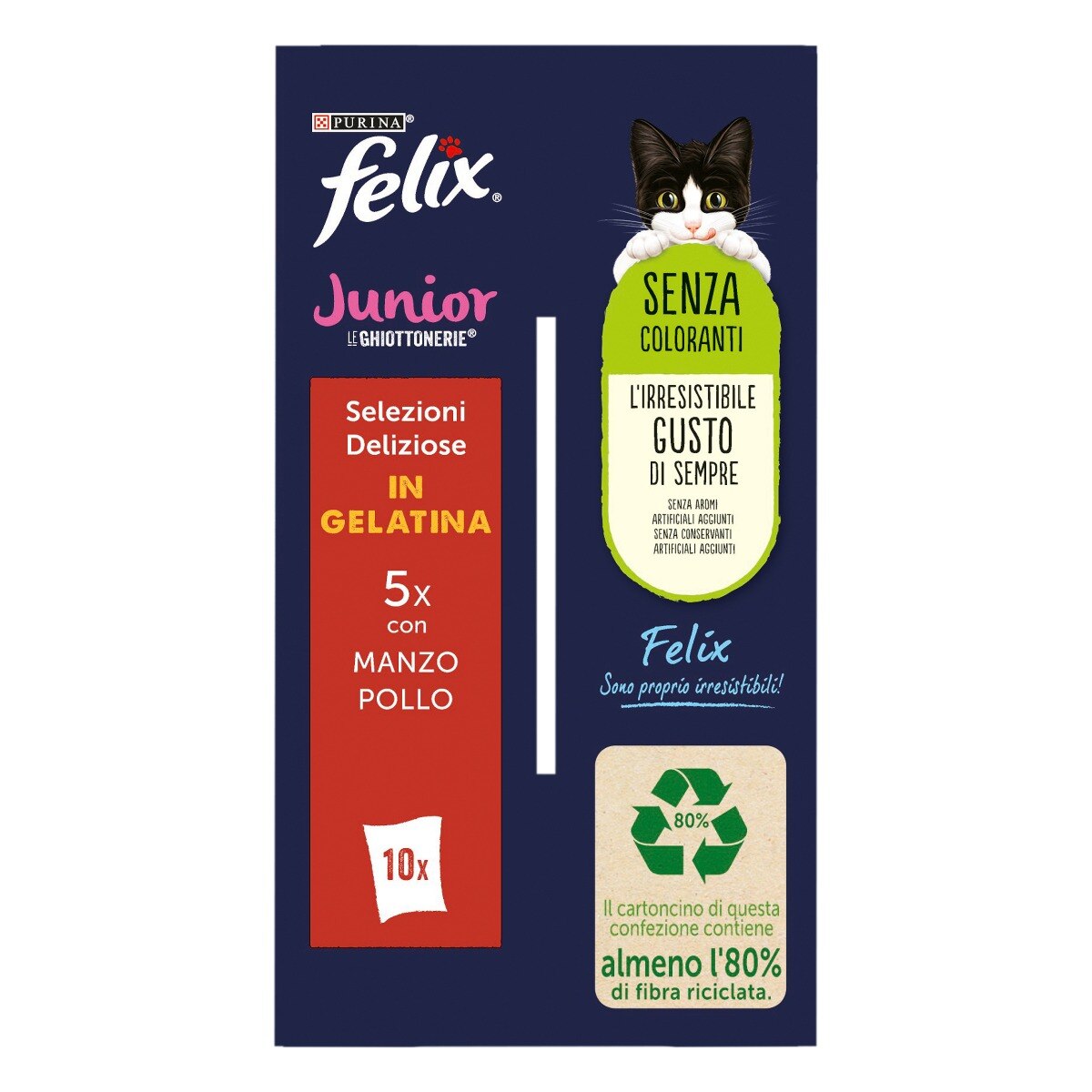 FELIX® Ghiottonerie Junior - (Manzo/Pollo)