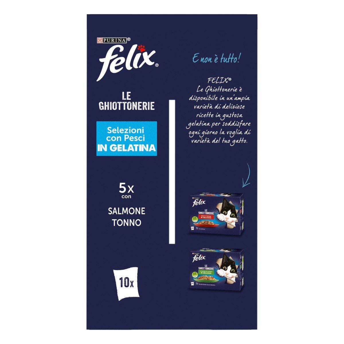FELIX® Ghiottonerie Selezioni Con Pesci - (Salmone/Tonno)