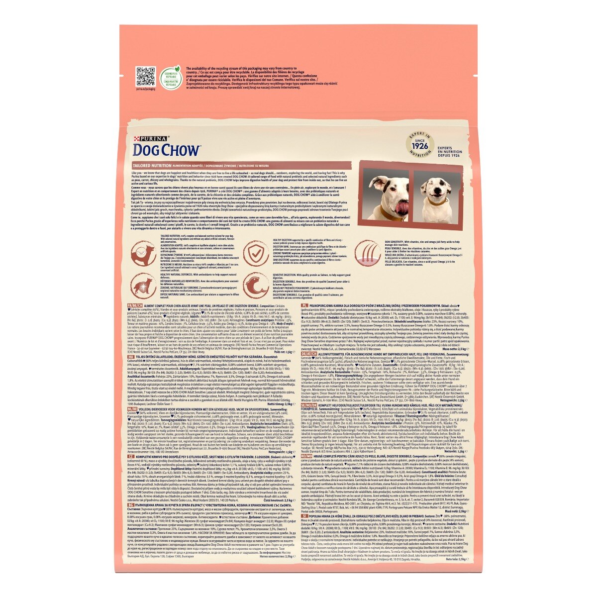 Dog Chow® Sensitive con Salmone