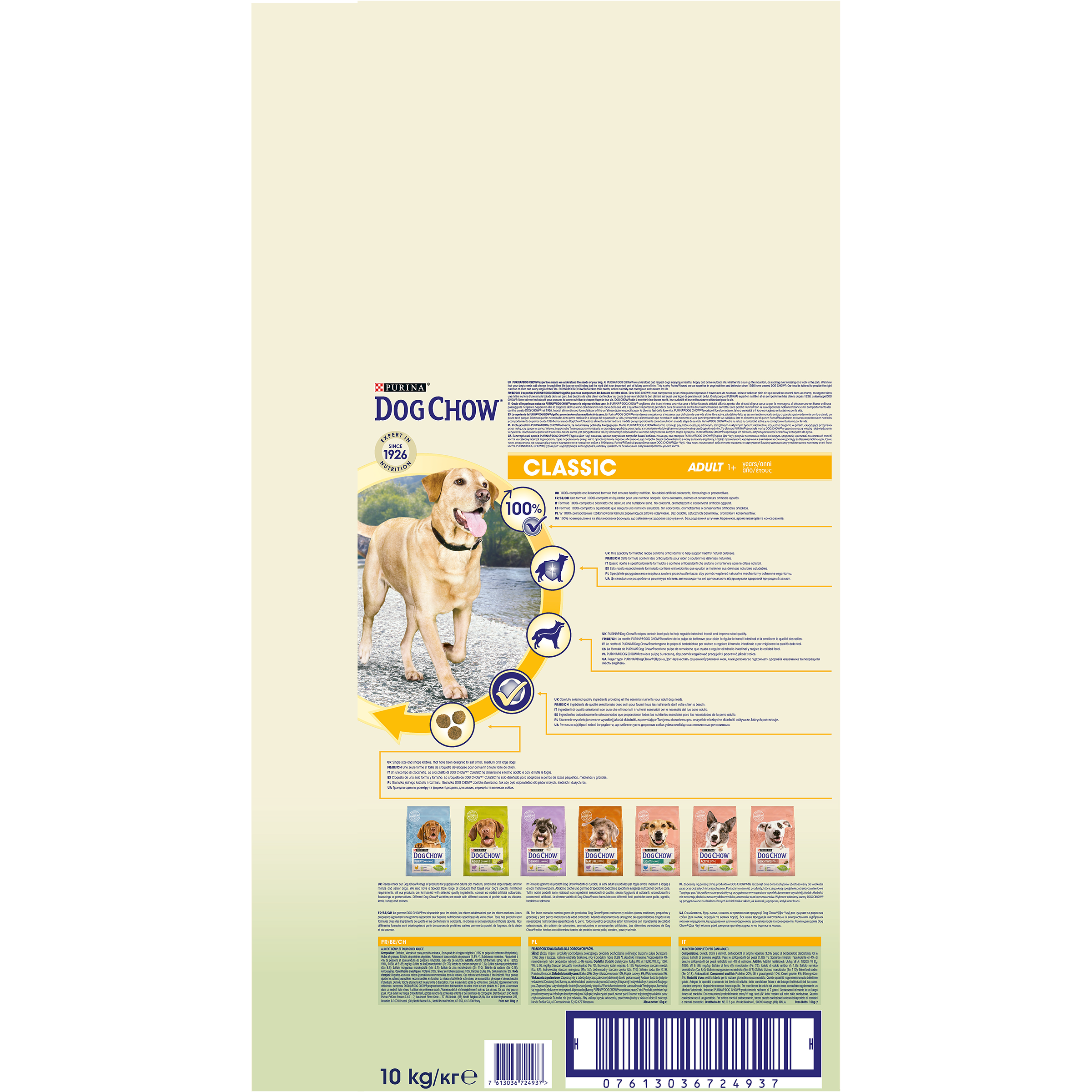 Dog Chow® Classic Cane Crocchette con Salmone