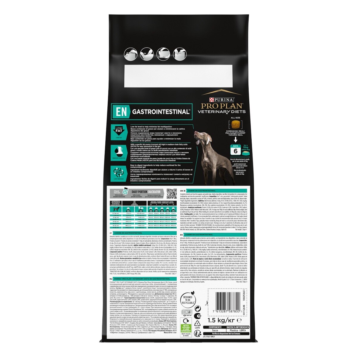 PURINA PRO PLAN® VETERINARY DIETS secco cane EN Gastrointestinal