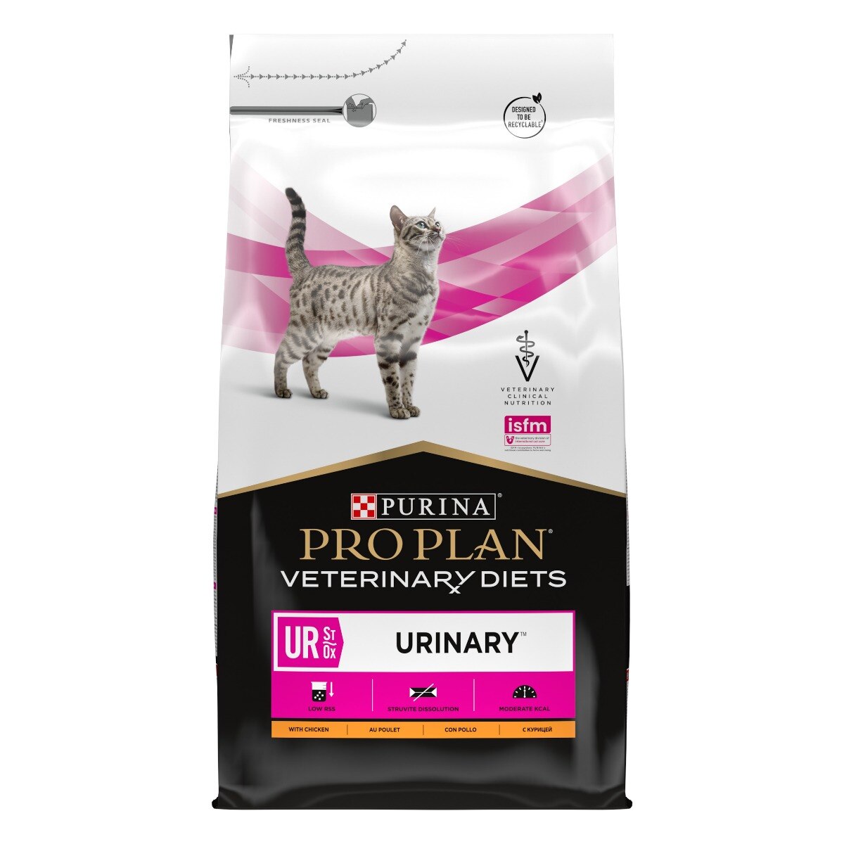 PURINA PRO PLAN® VETERINARY DIETS secco gatto UR Urinary St/Ox con Pollo