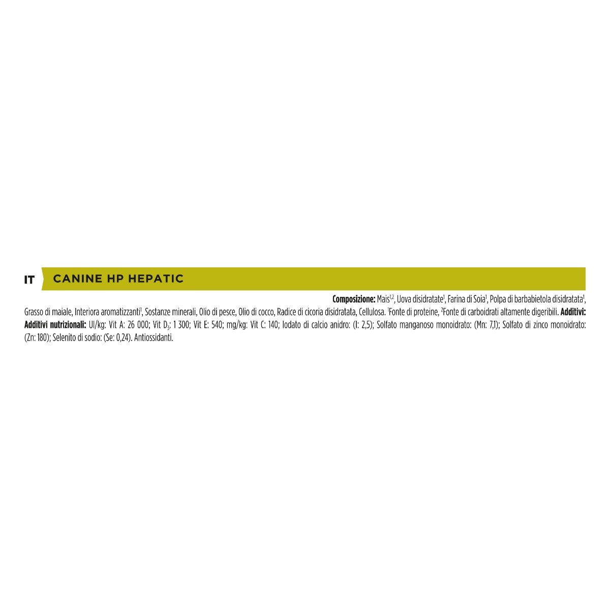 PURINA PRO PLAN® VETERINARY DIETS secco cane HP Hepatic