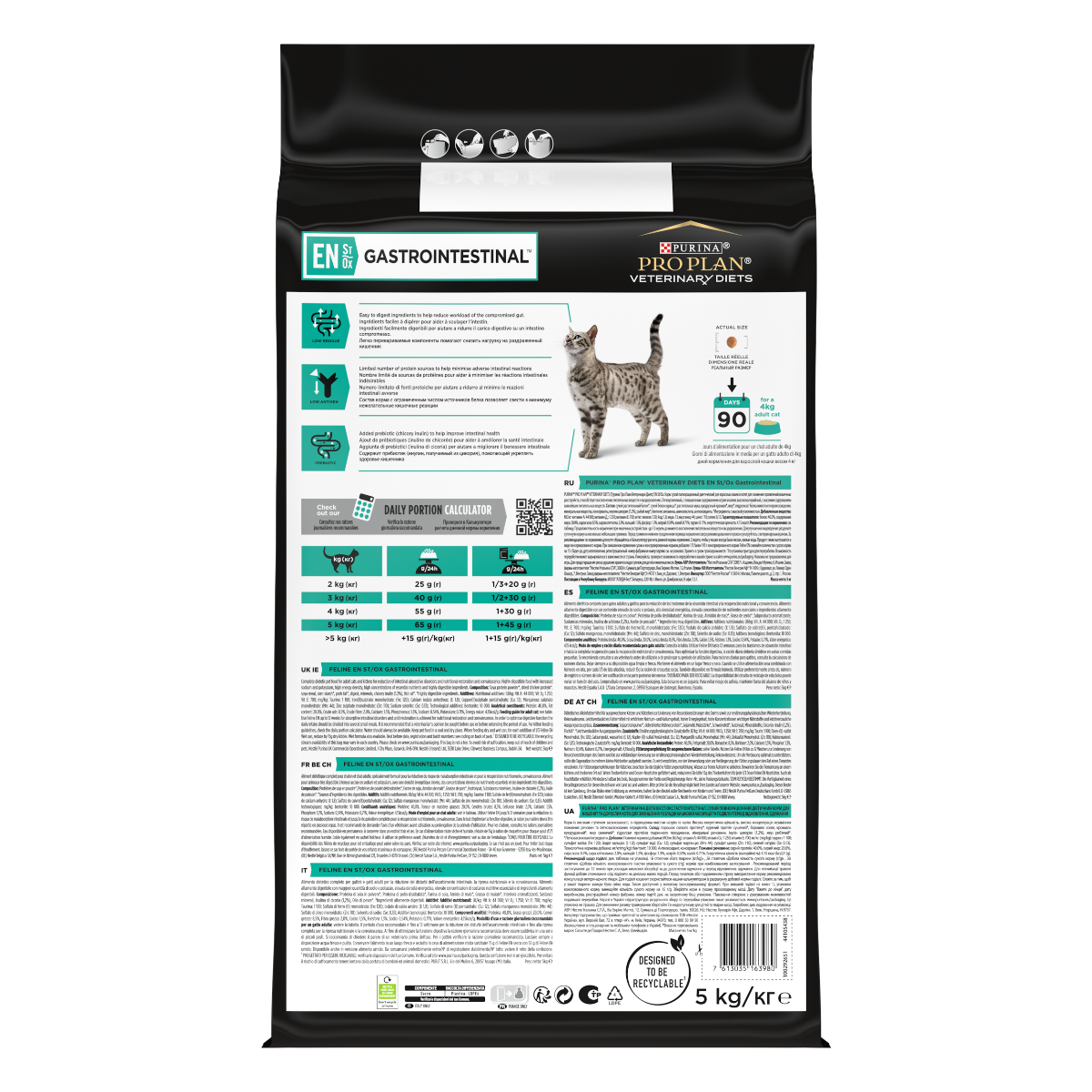 PURINA PRO PLAN® VETERINARY DIETS secco gatto EN Gastrointestinal St/Ox