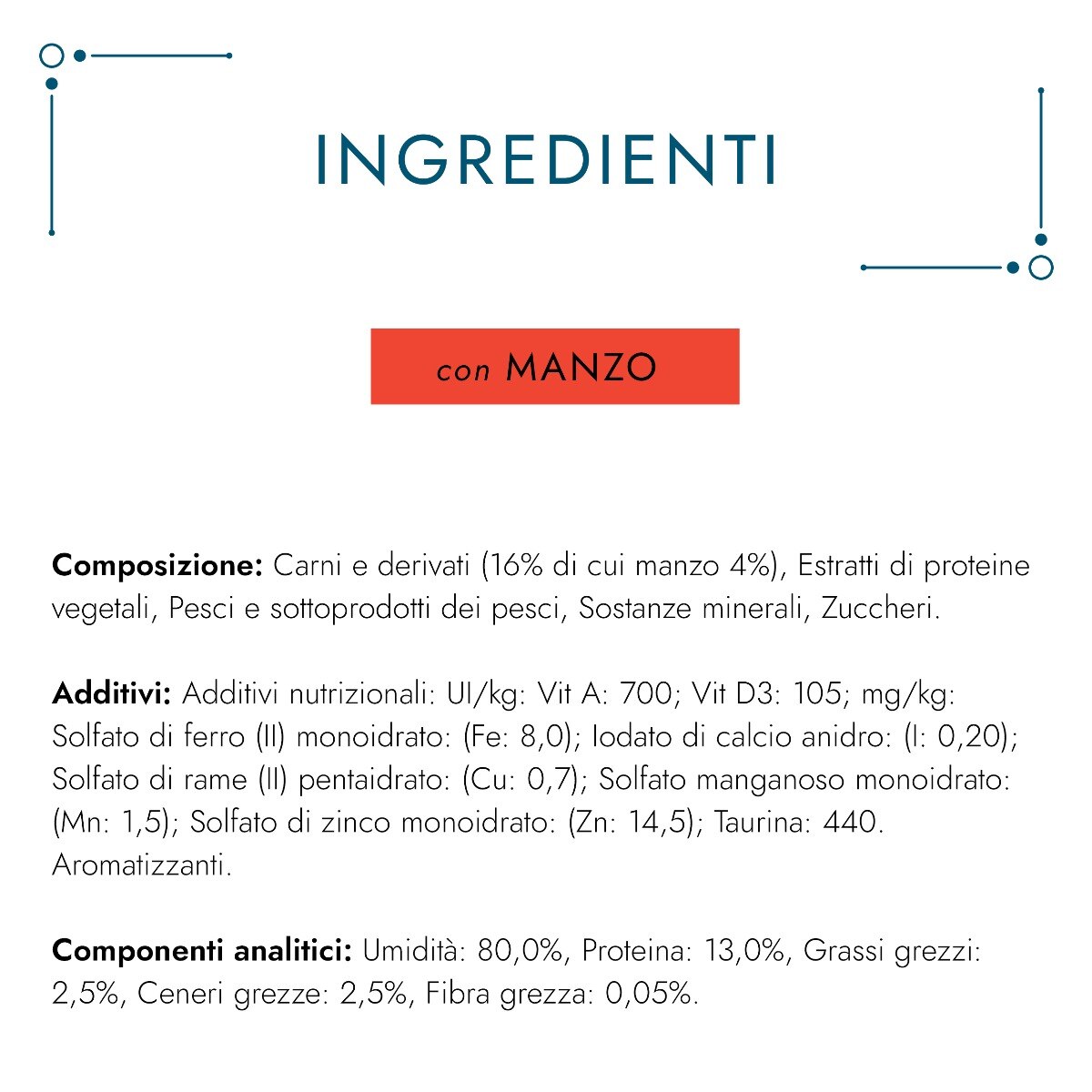 GOURMET® Perle Gatto Filettini in Salsa con Manzo