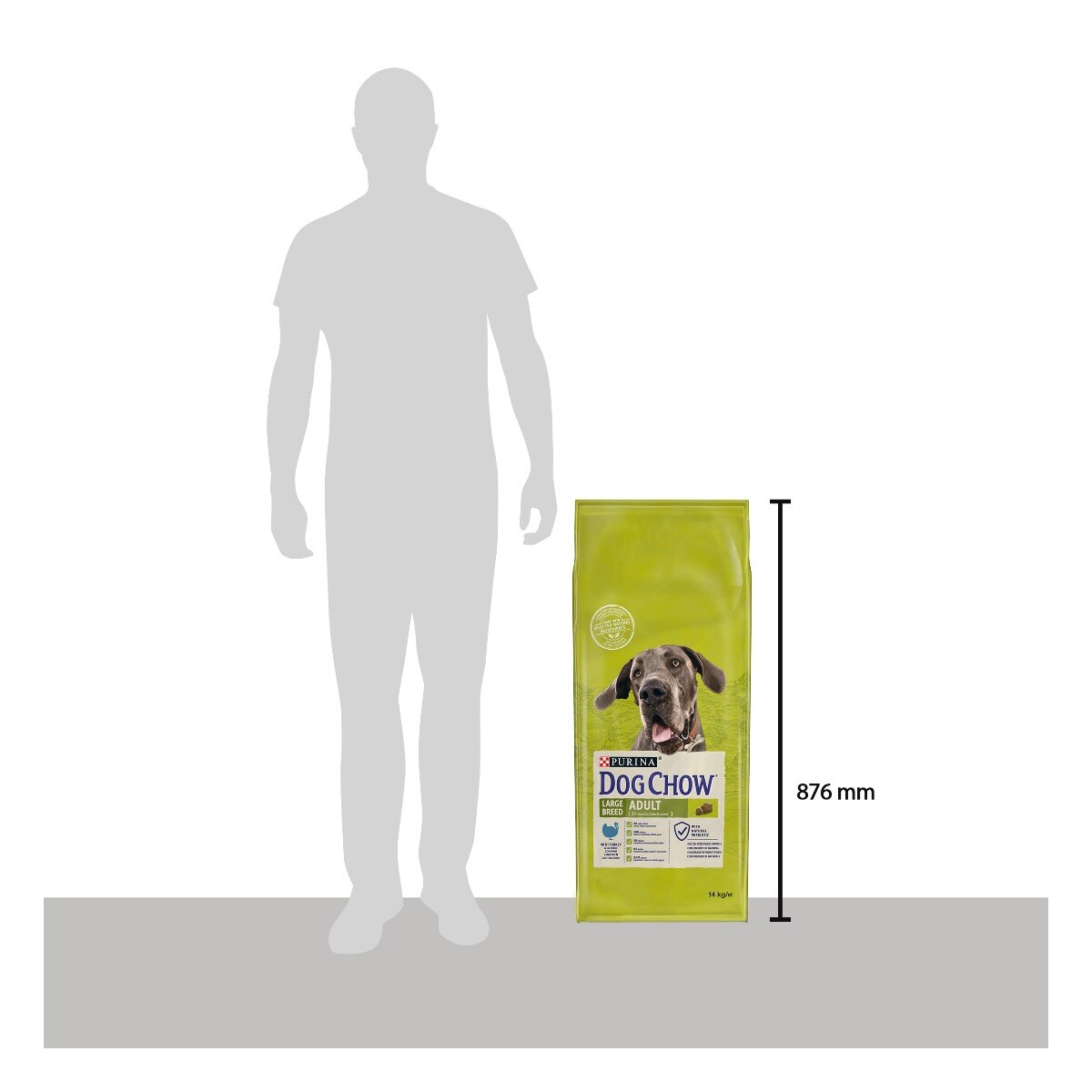 Dog Chow® Adult Large Breed con Tacchino