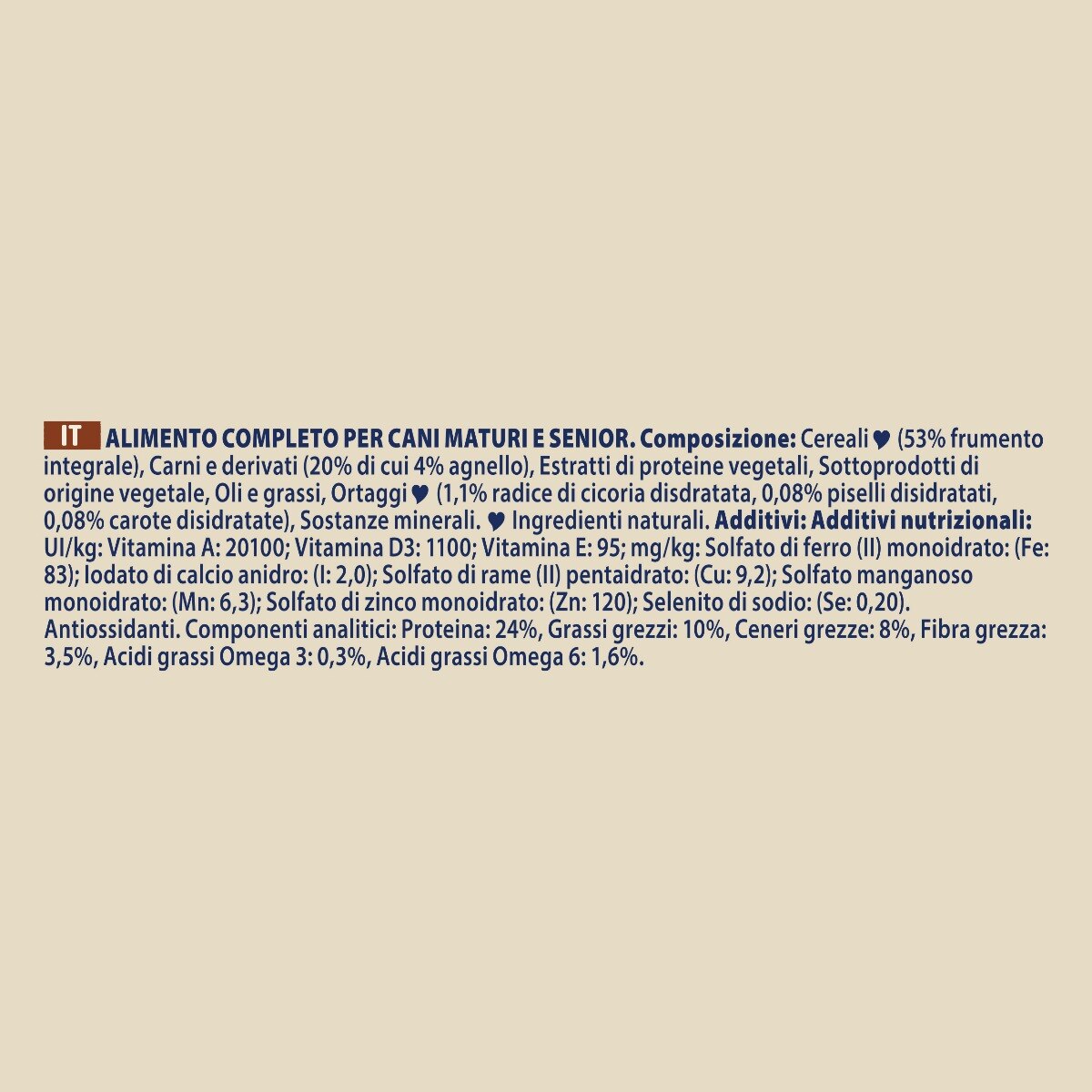 Dog Chow® Mature & Senior con Agnello