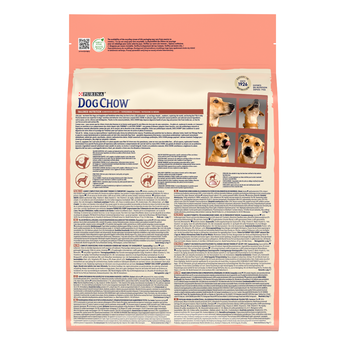 Dog Chow® Light con Tacchino