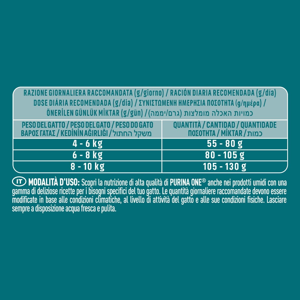 PURINA ONE® Sterilcat Hairball, Ricco in Pollo