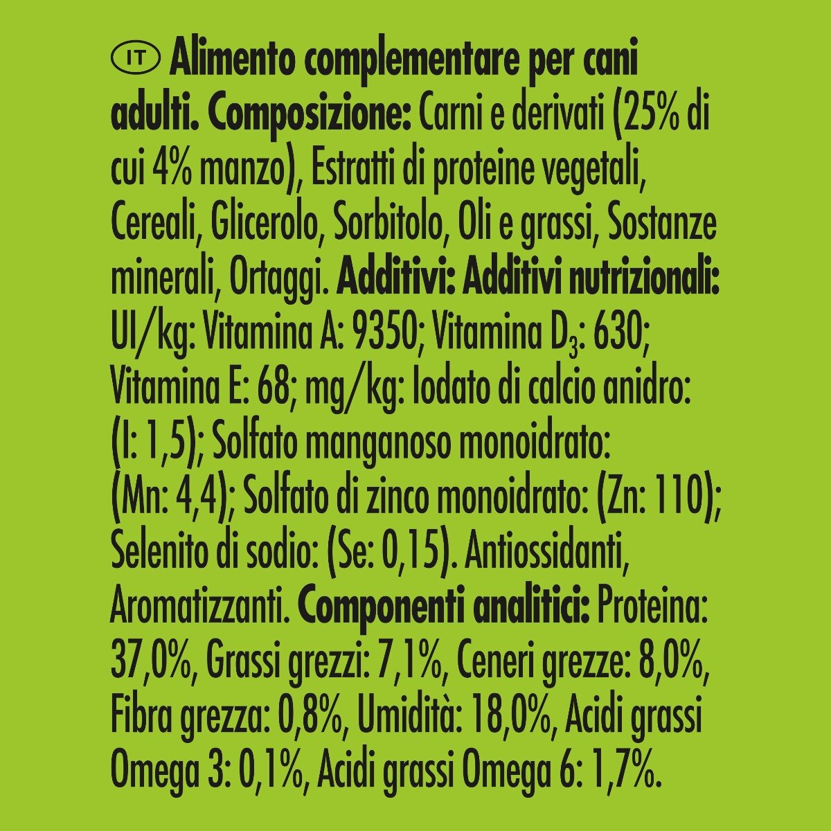 FRISKIES Picnic 5x Cane Snack Ricco in Manzo