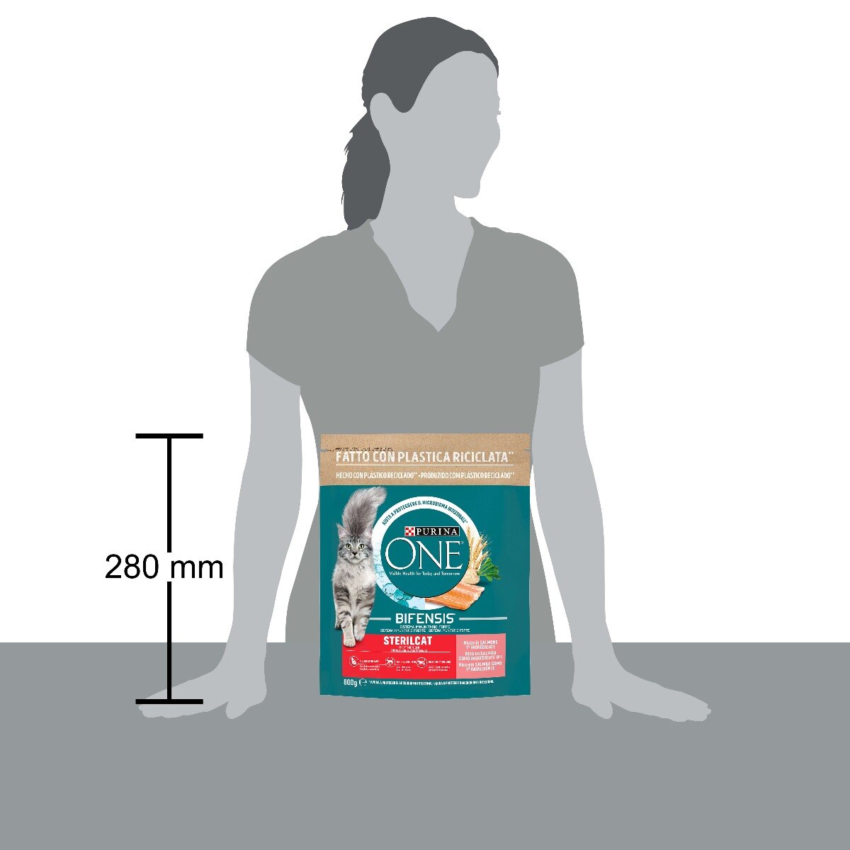 PURINA ONE® Sterilcat, Ricco in&nbsp;Salmone