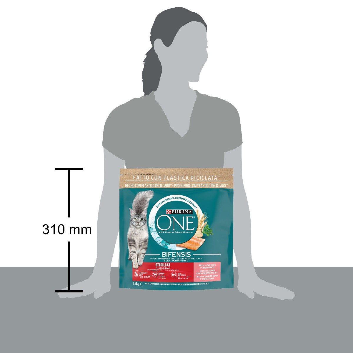 PURINA ONE® Sterilcat, Ricco in&nbsp;Salmone
