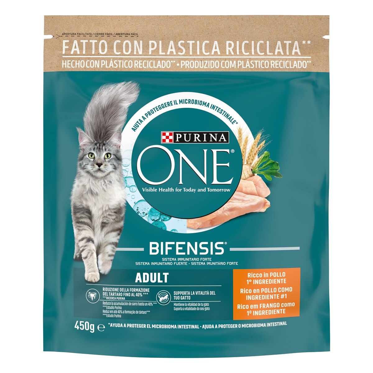 PURINA ONE® Adult, Ricco in Pollo