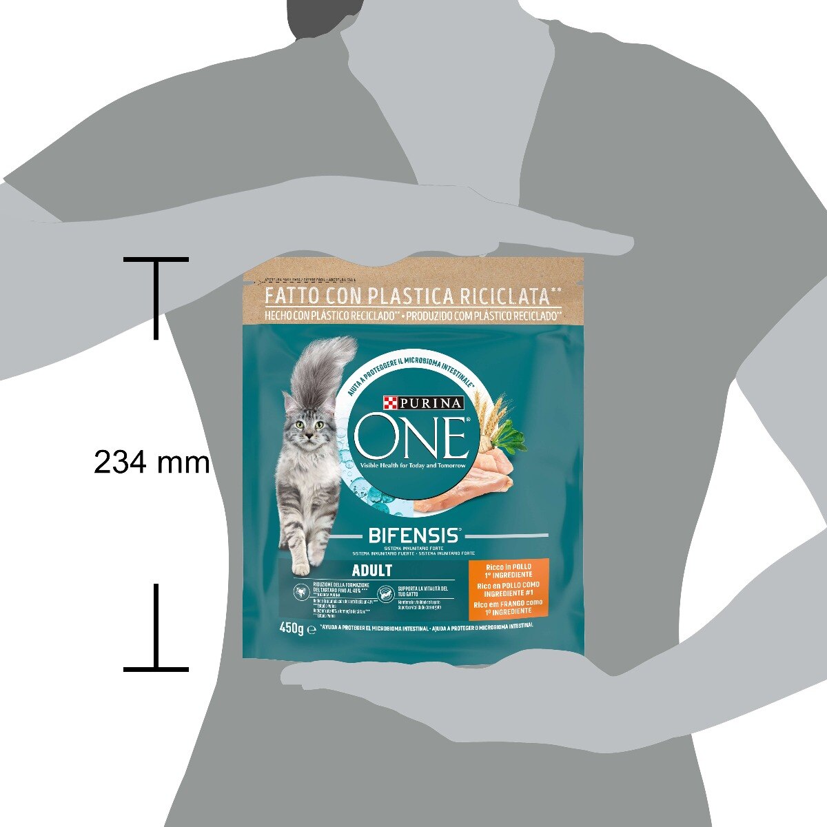 PURINA ONE® Adult, Ricco in Pollo