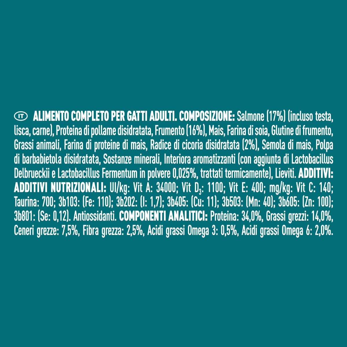 PURINA ONE® Adult, Ricco in Salmone