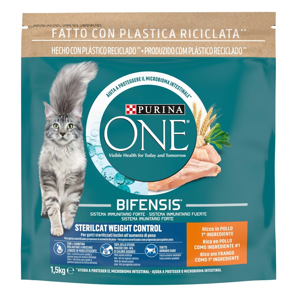 PURINA ONE® Sterilcat Controllo del Peso,&nbsp;Ricco in Pollo