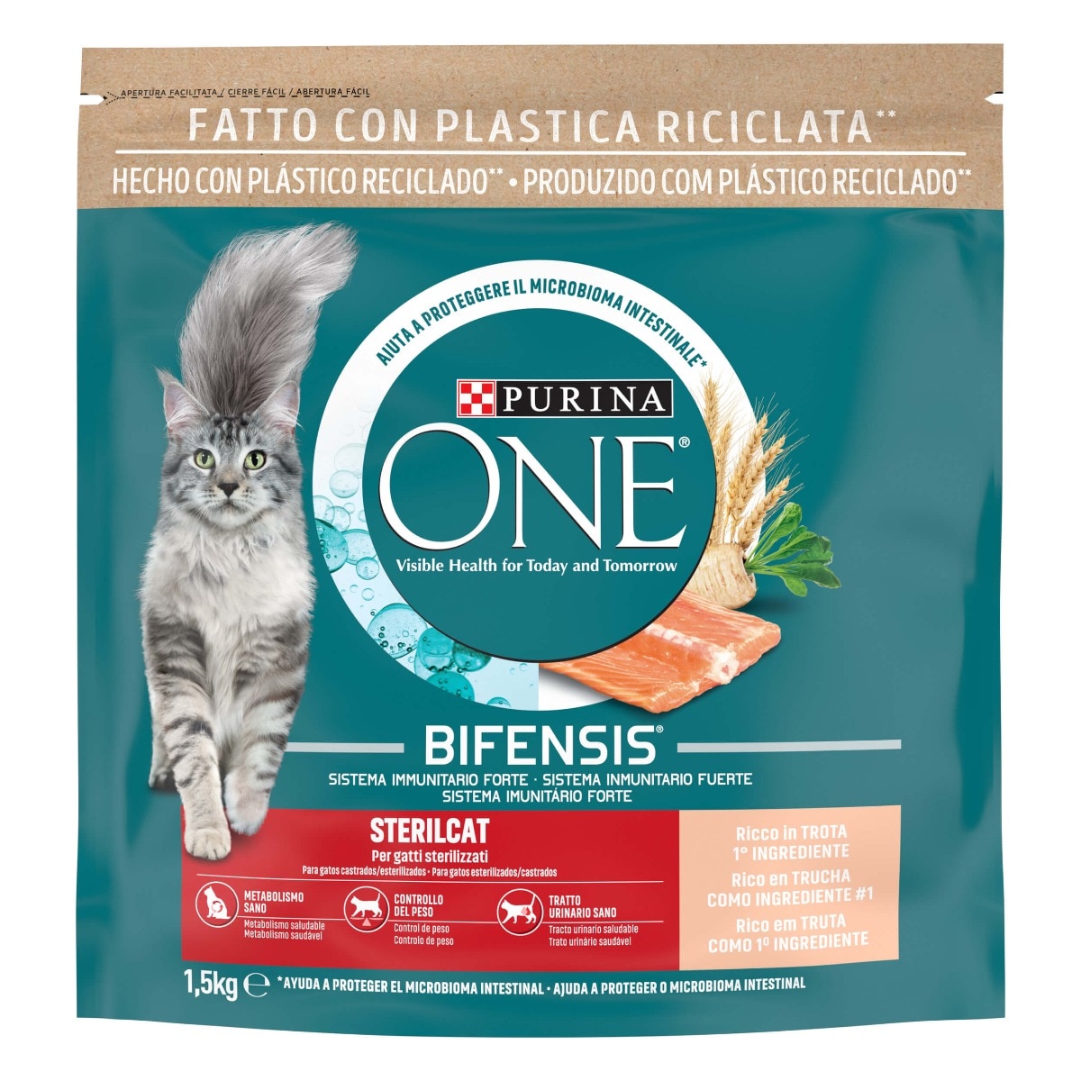 PURINA ONE® Sterilcat, Ricco in&nbsp;Trota