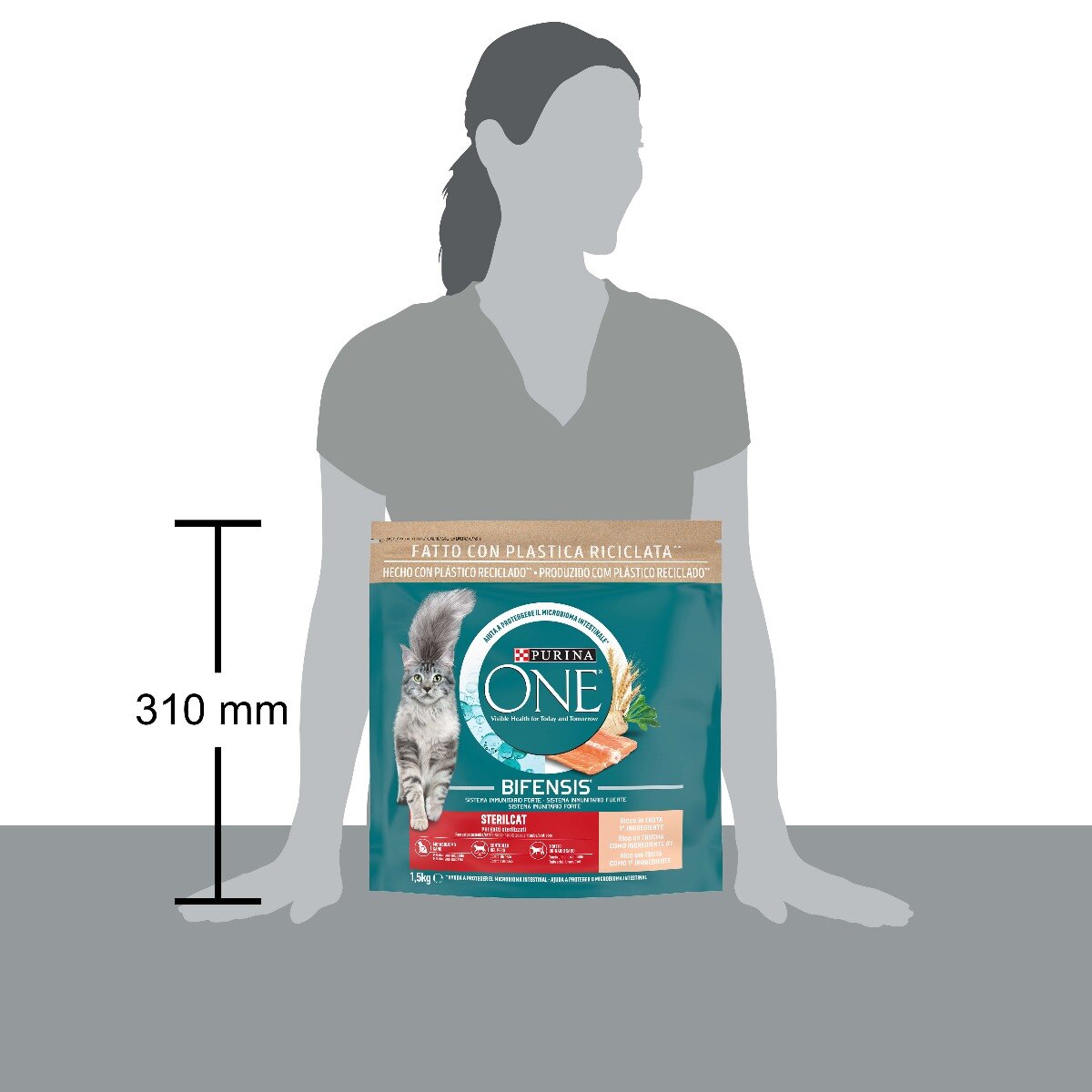 PURINA ONE® Sterilcat, Ricco in&nbsp;Trota
