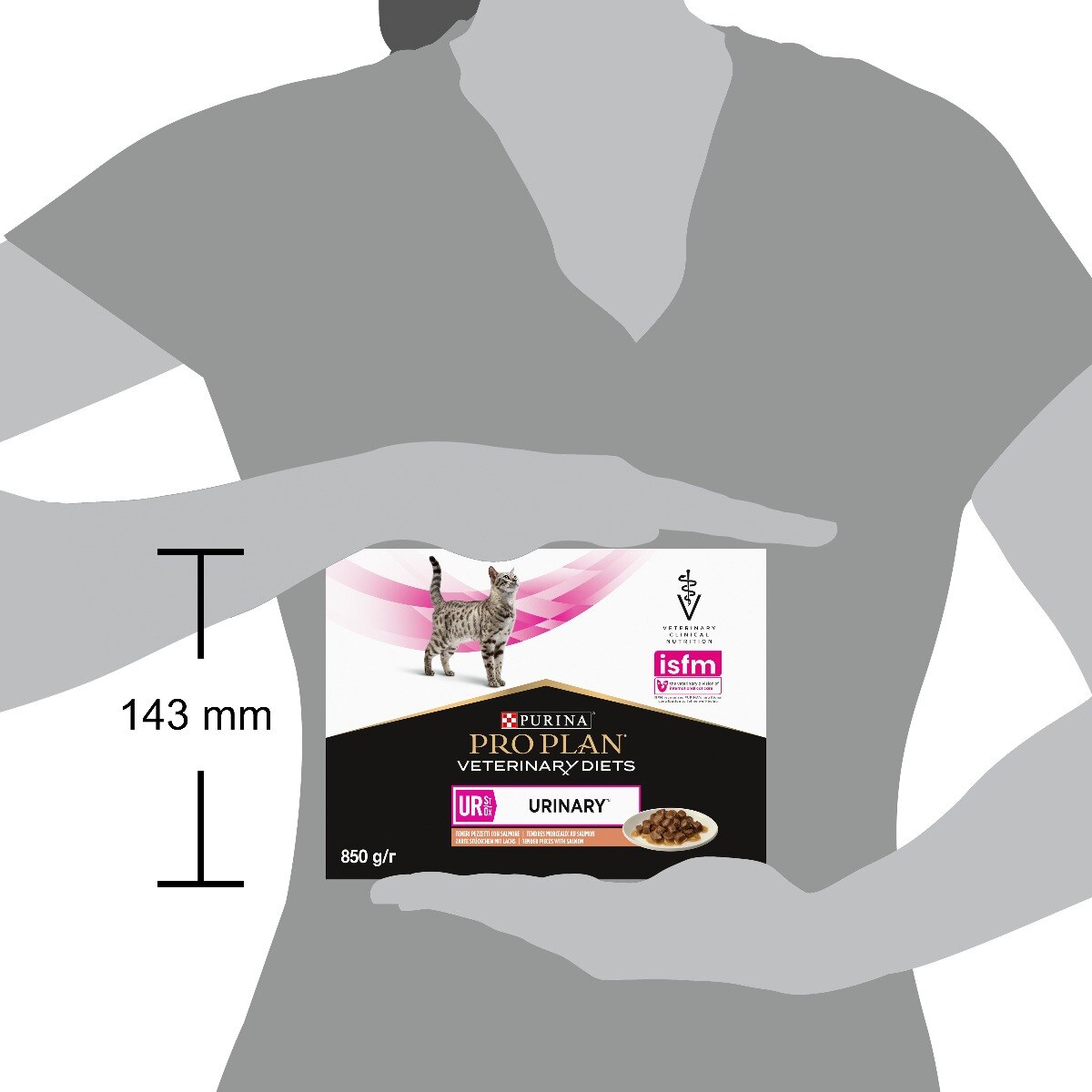 PURINA PRO PLAN® VETERINARY DIETS umido gatto UR Urinary St/Ox - salmone