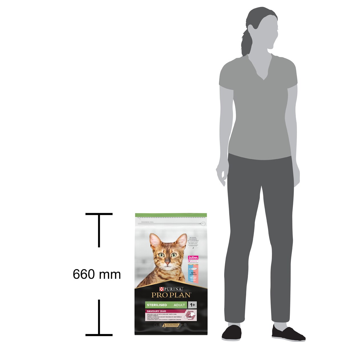 PURINA PRO PLAN® Sterilised Adult 1+ Savoury Duo Ricco In Merluzzo E Trota