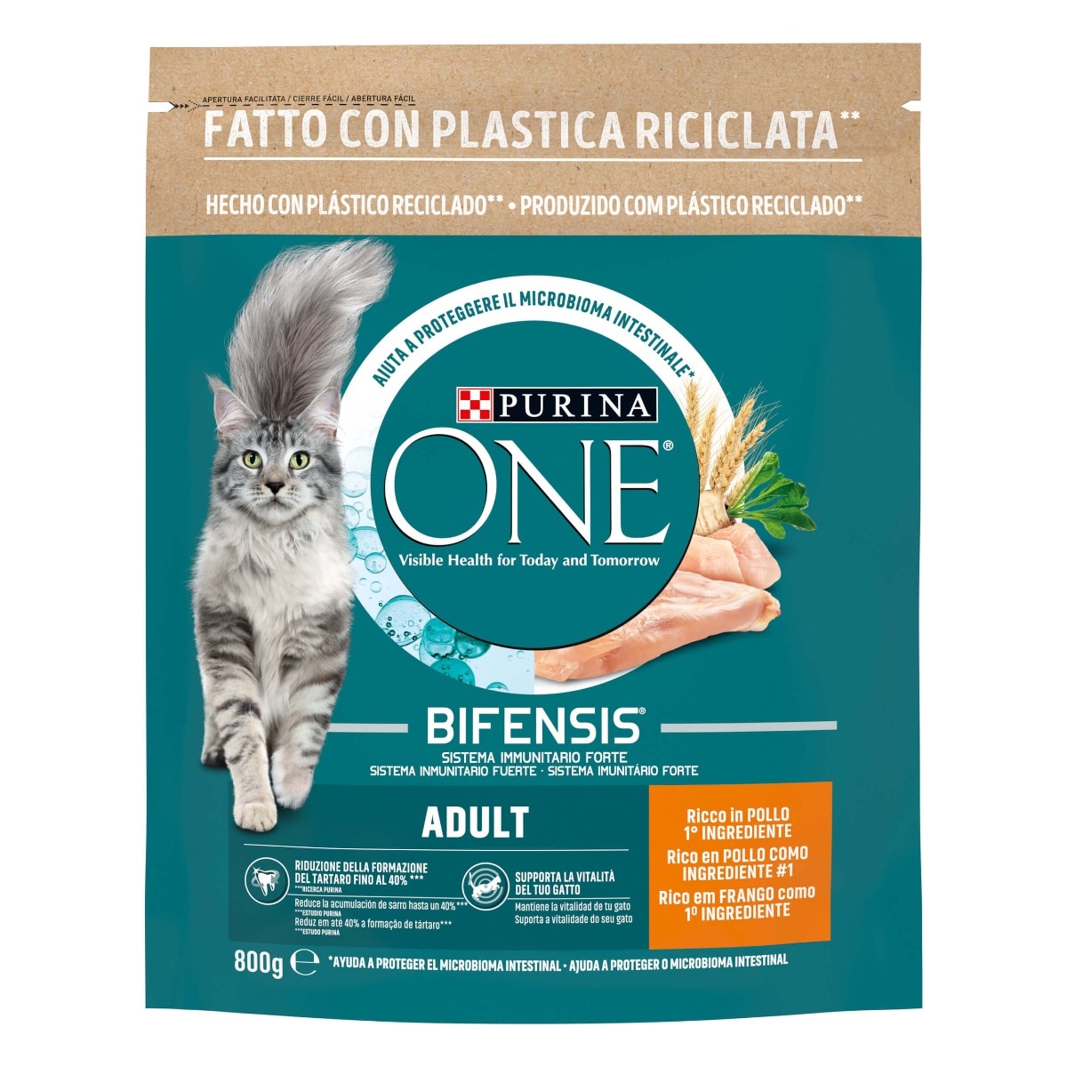 PURINA ONE® Adult, Ricco in Pollo