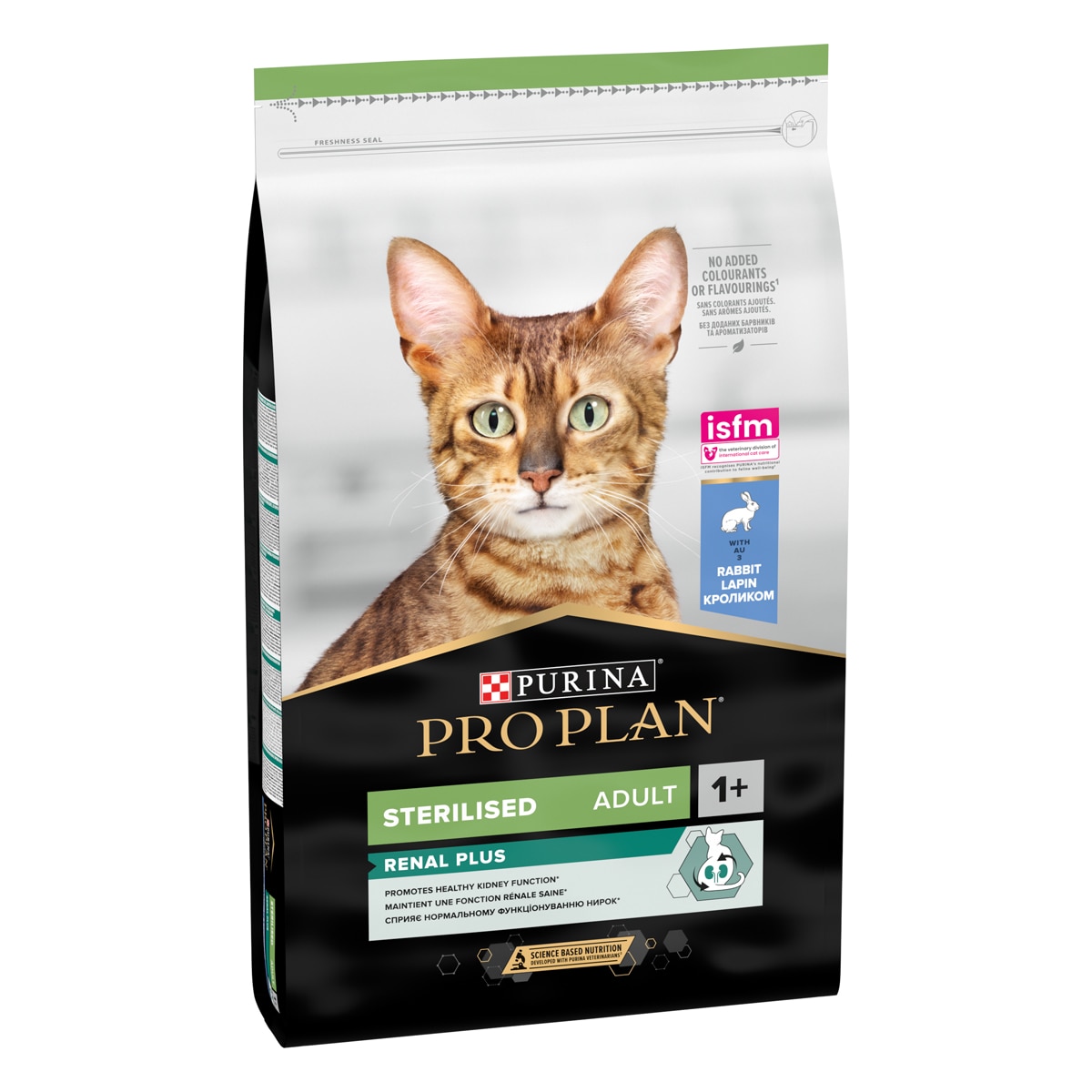 PURINA PRO PLAN® Sterilised Adult 1+ Renal Plus Con Coniglio
