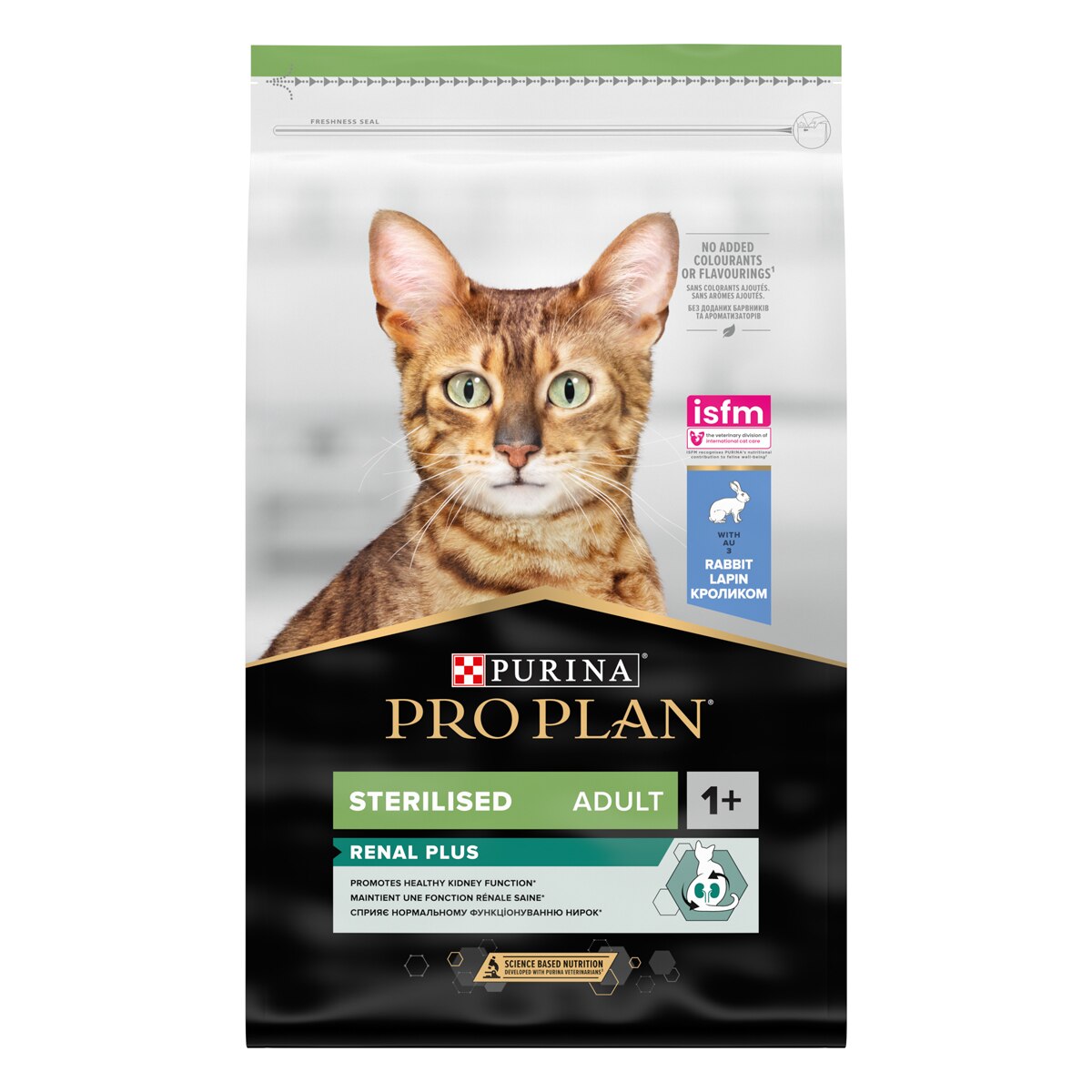 PURINA PRO PLAN® Sterilised Adult 1+ Renal Plus Con Coniglio