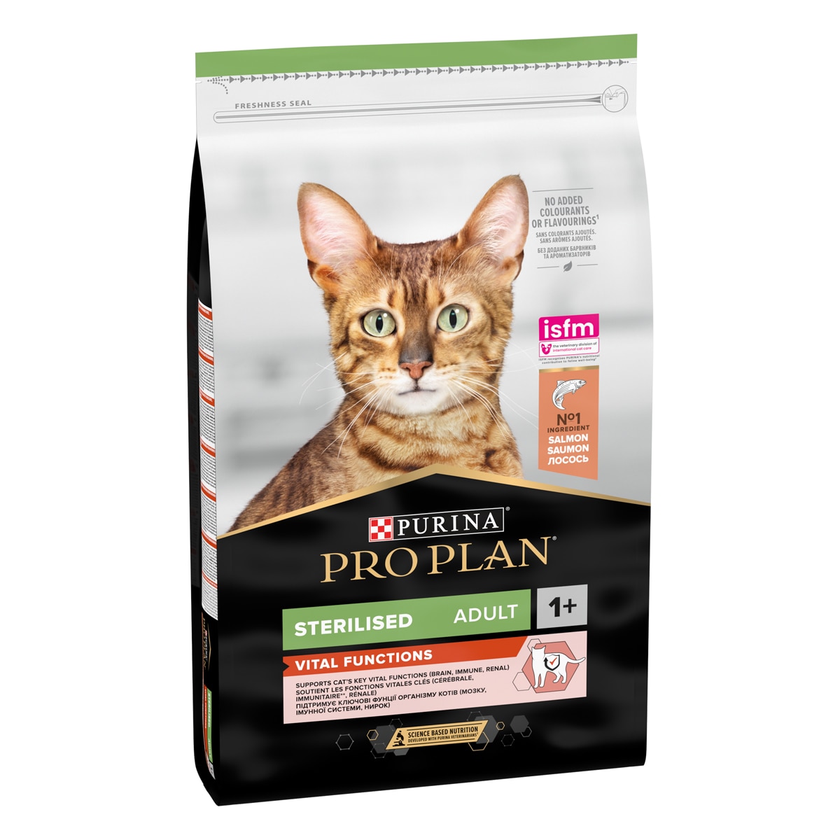 PURINA PRO PLAN® Sterilised Adult 1+ Vital Functions Ricco In Salmone