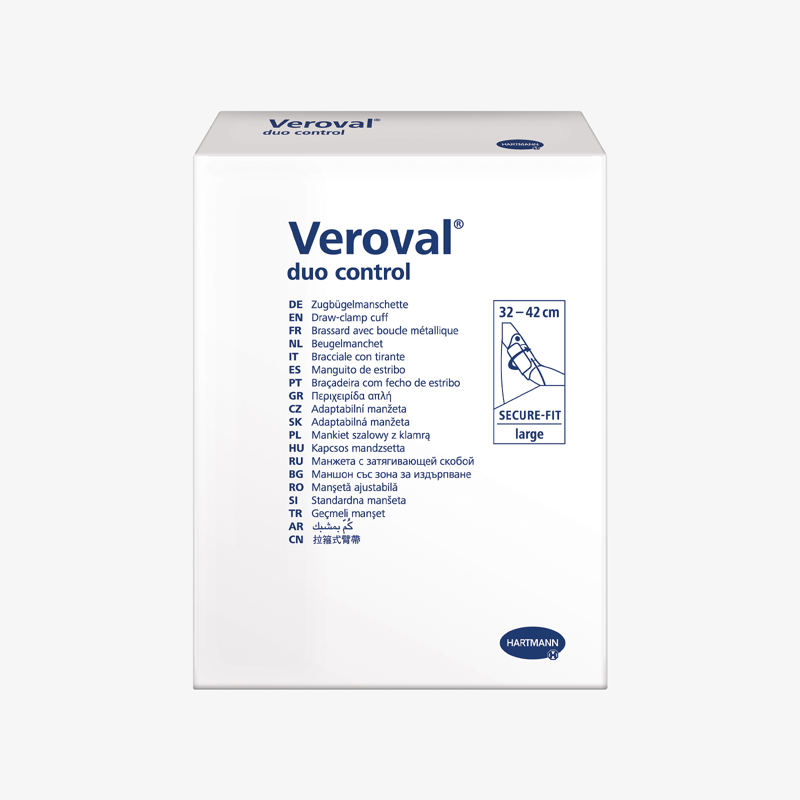 Veroval Bracciale Secure Fit Large DuoControl