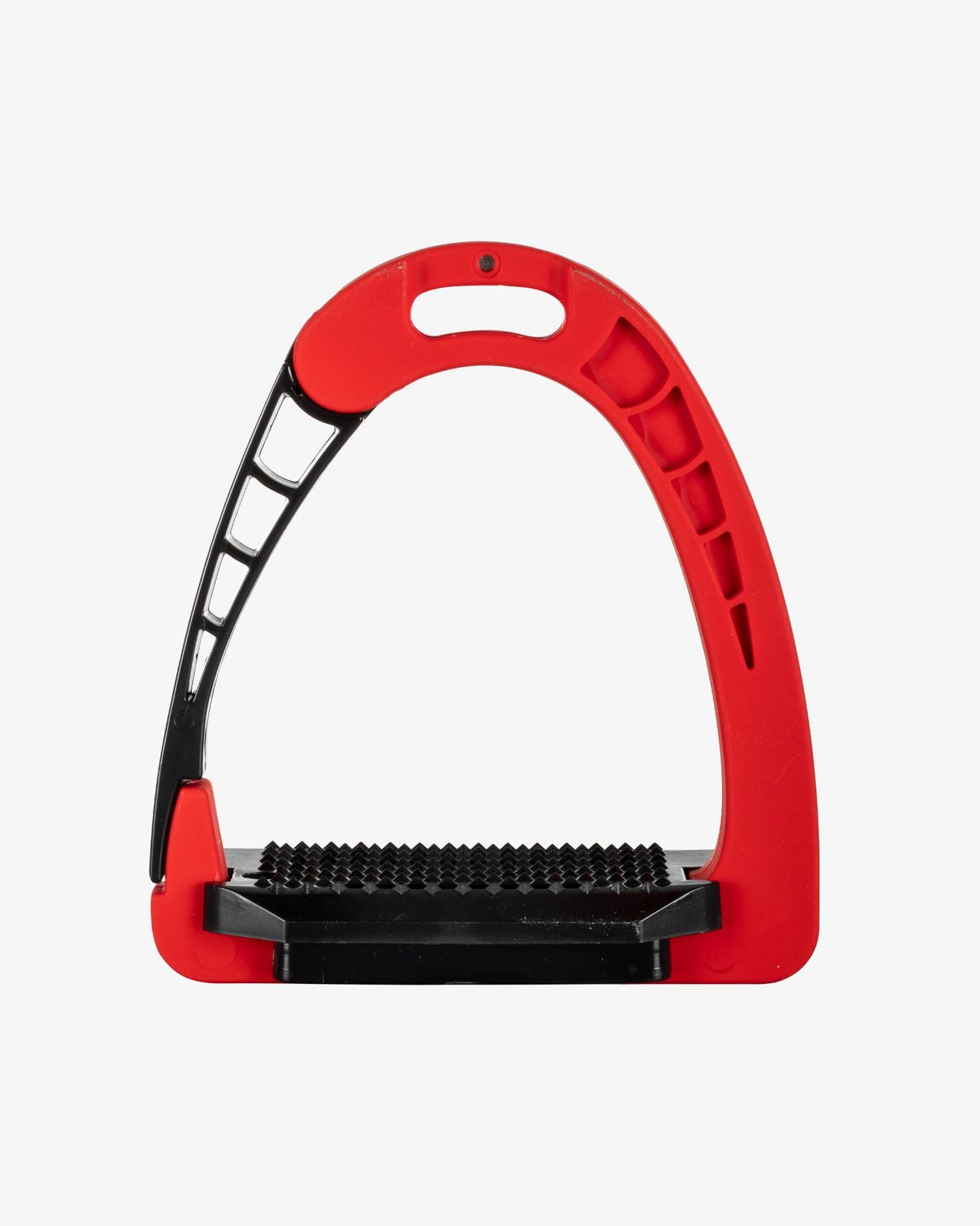 Junior stirrups side opening and wide tread