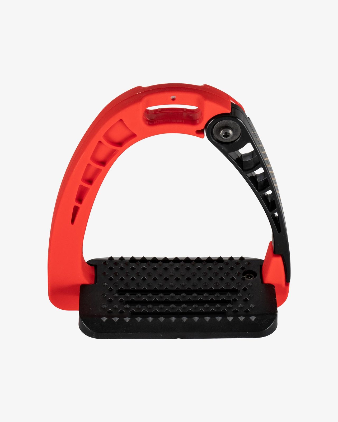 Junior stirrups side opening and wide tread