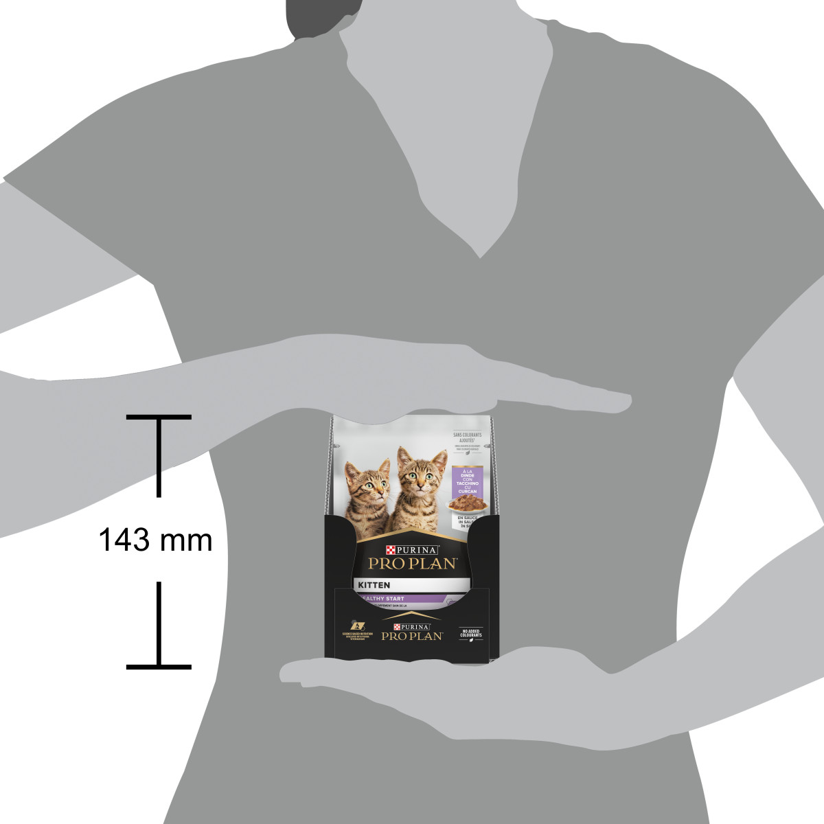 PURINA PRO PLAN® NUTRI SAVOUR Junior Gatto Pezzetti con Tacchino in Salsa
