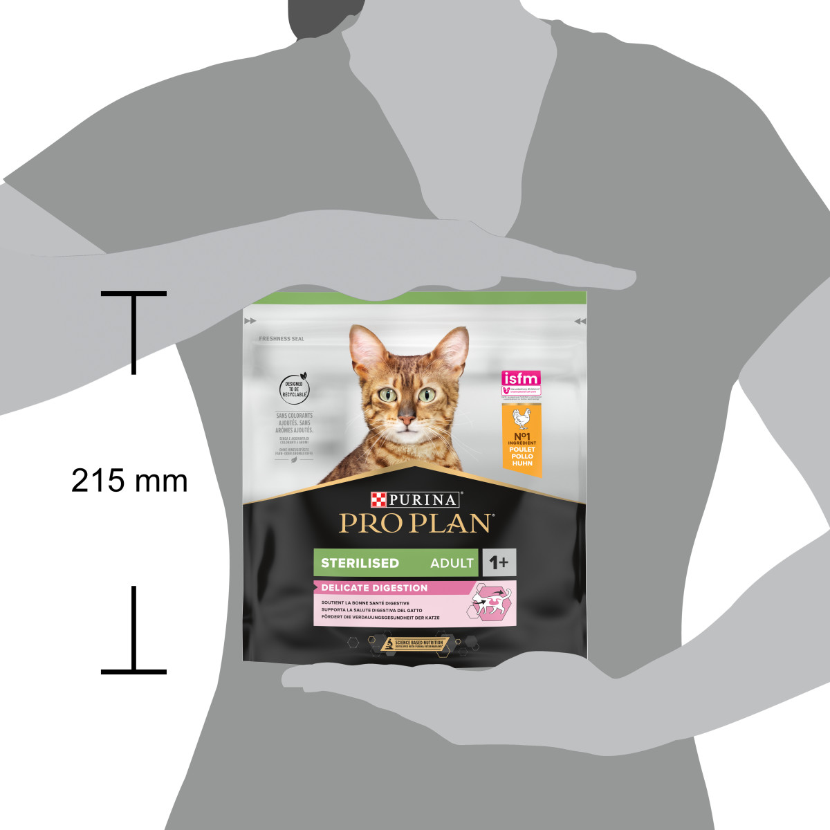 PURINA PRO PLAN® Sterilised Adult 1+ Delicate Digestion Ricco In Pollo