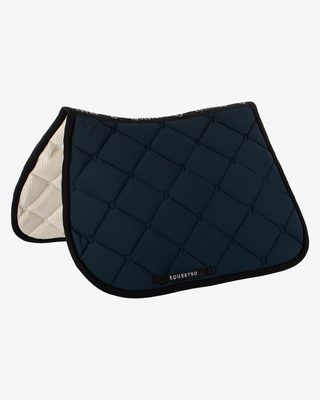 Jumping saddle pad in technical fabric