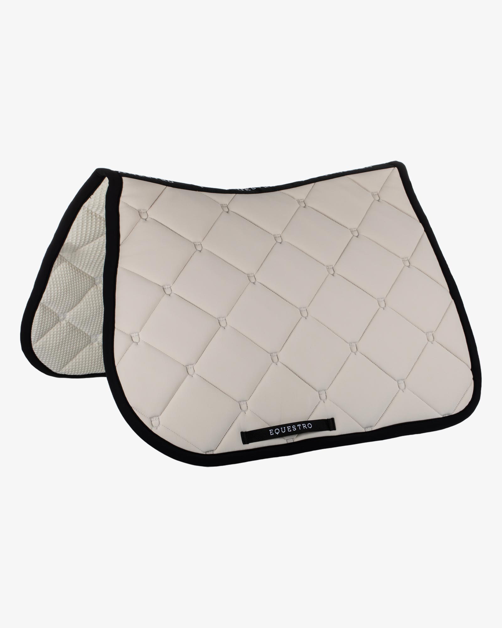 Jumping saddle pad in technical fabric