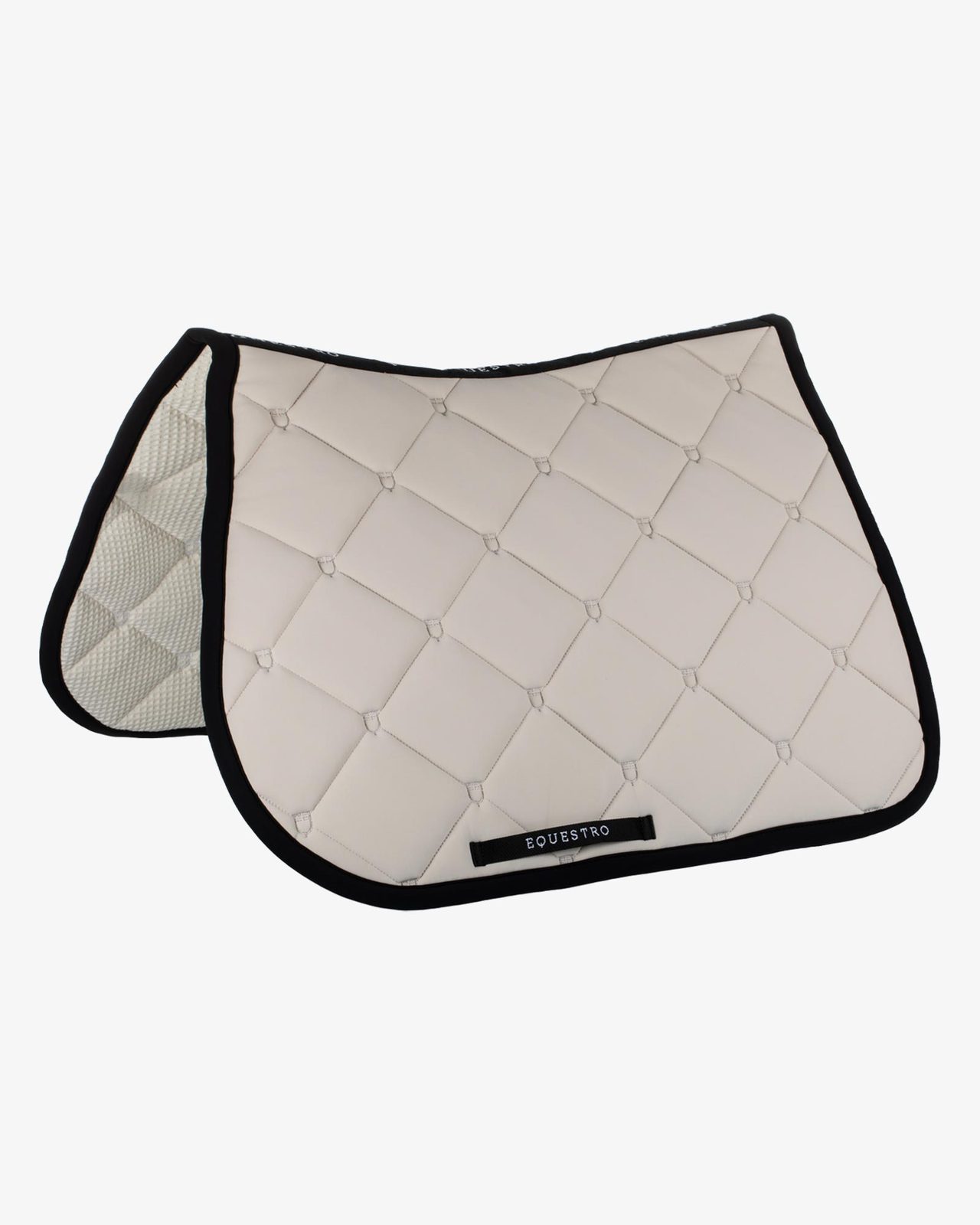 Jumping saddle pad in technical fabric
