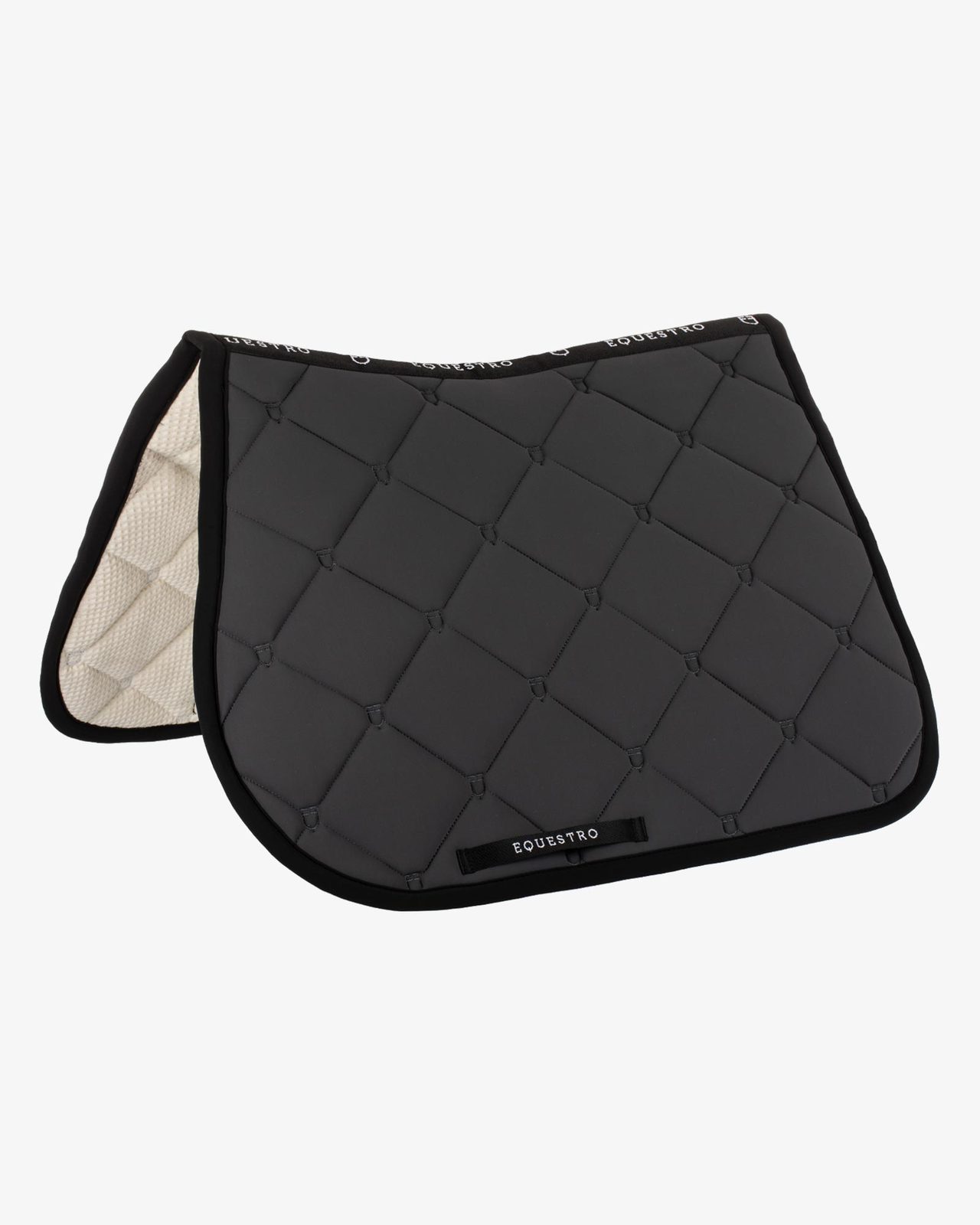 Jumping saddle pad in technical fabric