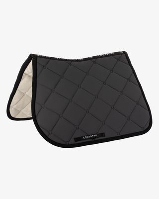 Jumping saddle pad in technical fabric