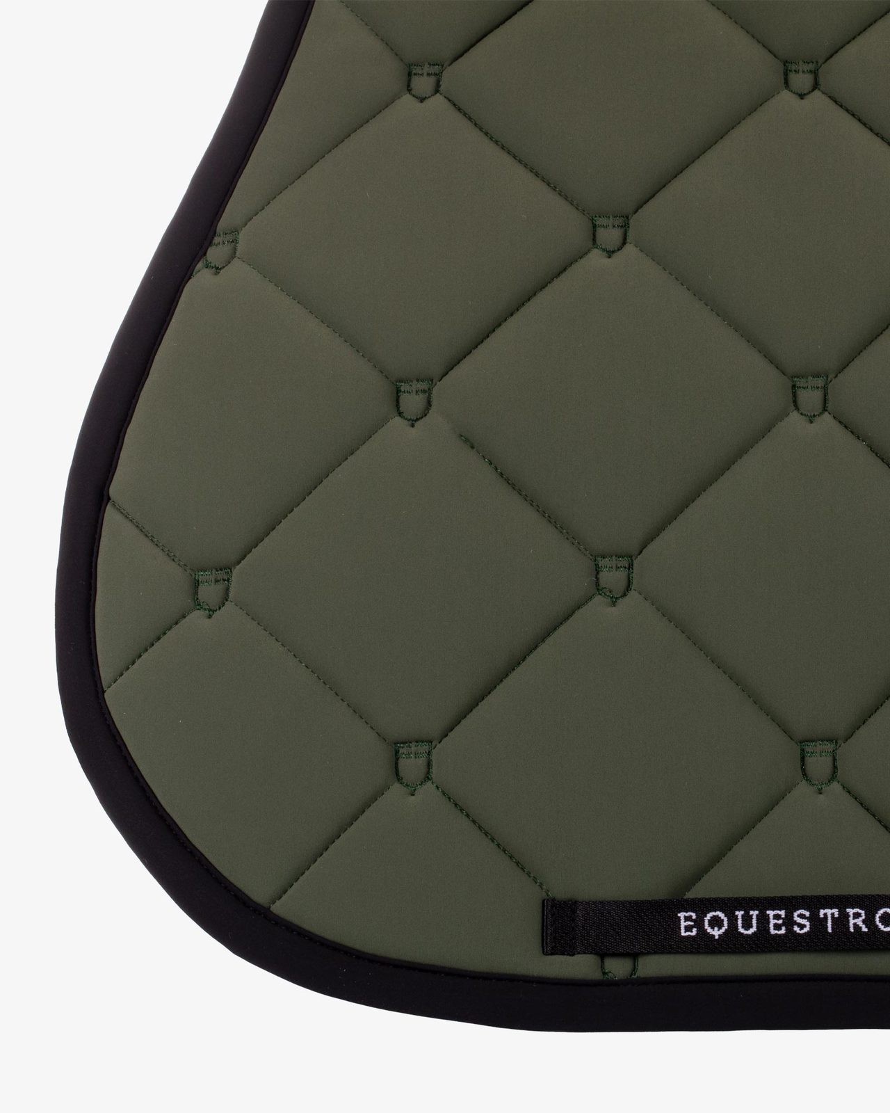Jumping saddle pad in technical fabric