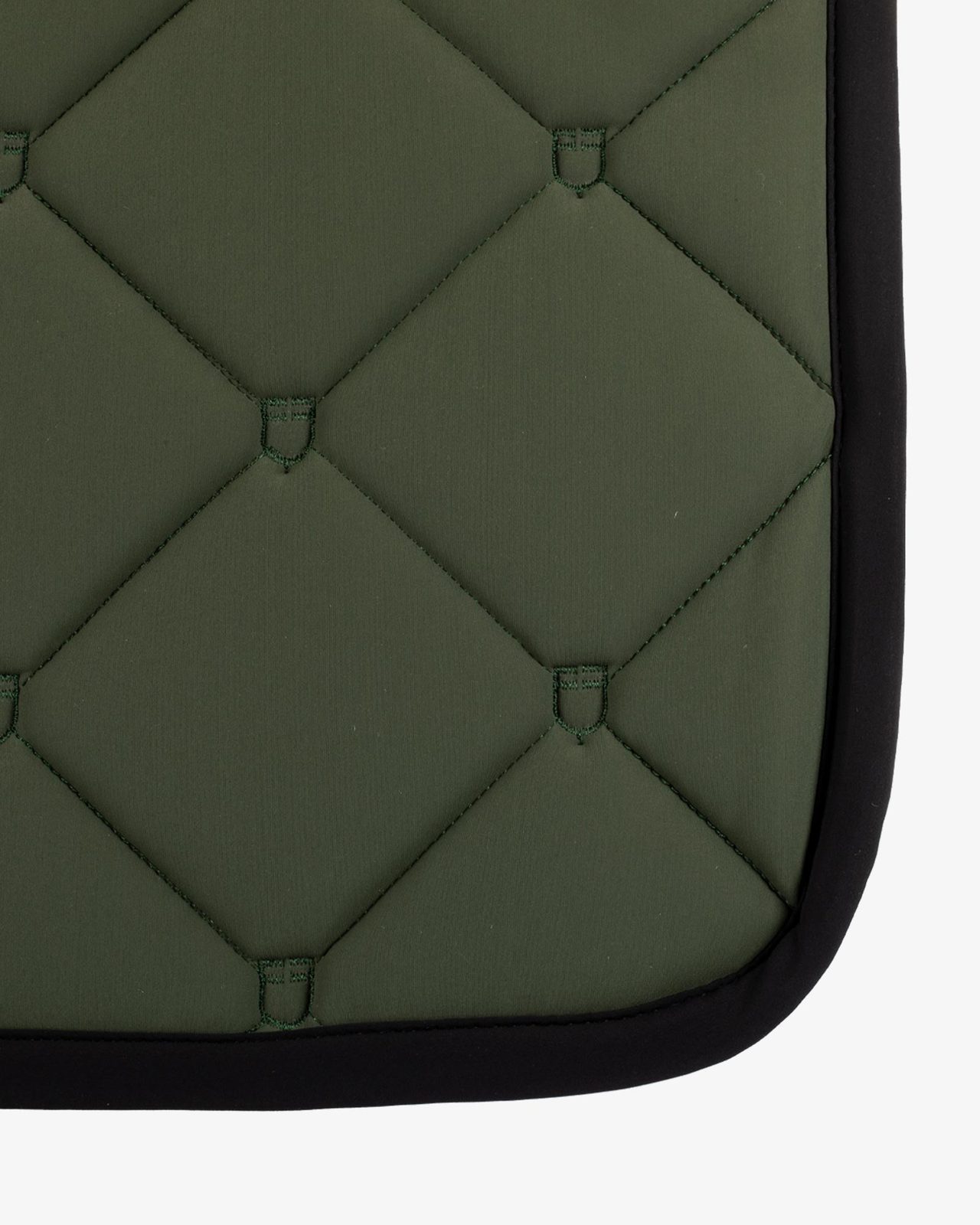 Jumping saddle pad in technical fabric